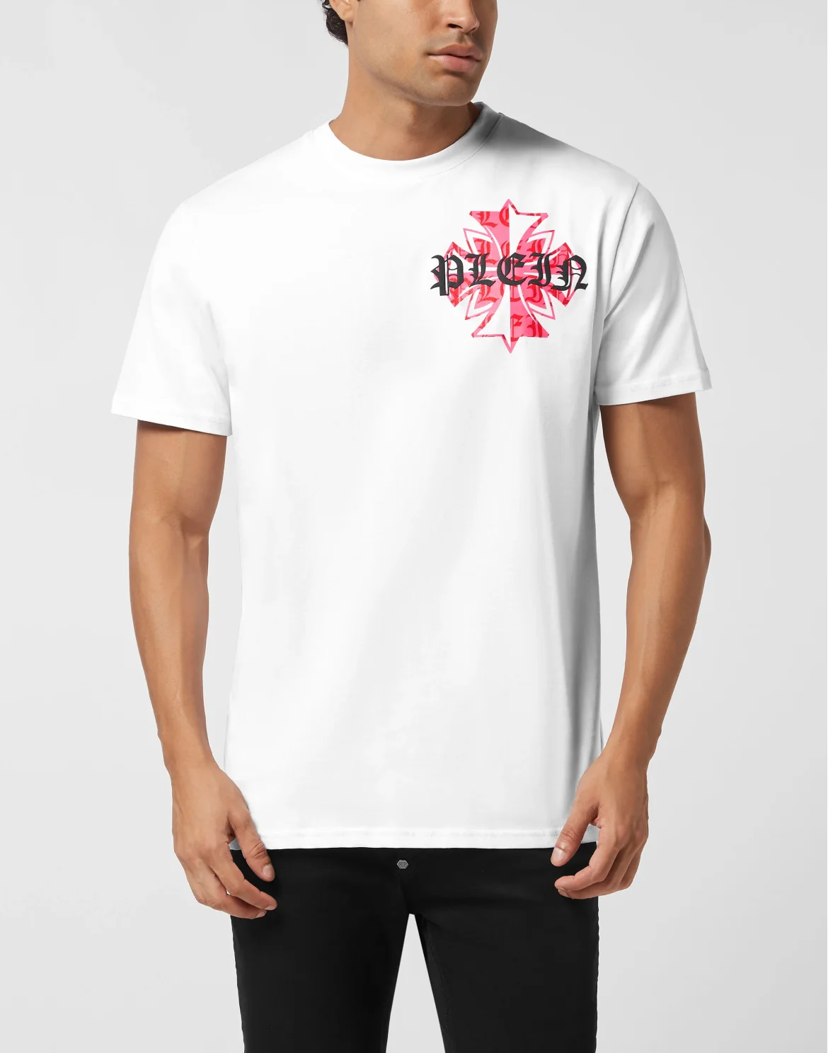 Round Neck T-Shirt Worldwide Puffy Crest, цвет: Белый