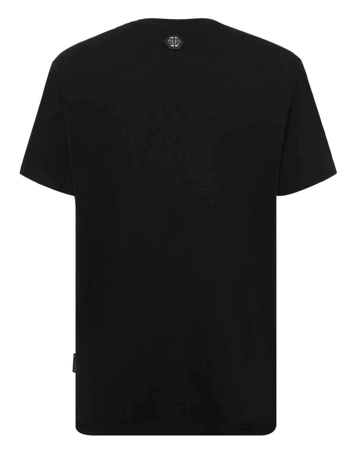 Round Neck T-Shirt Crystal Eagle Mini, цвет: Черный