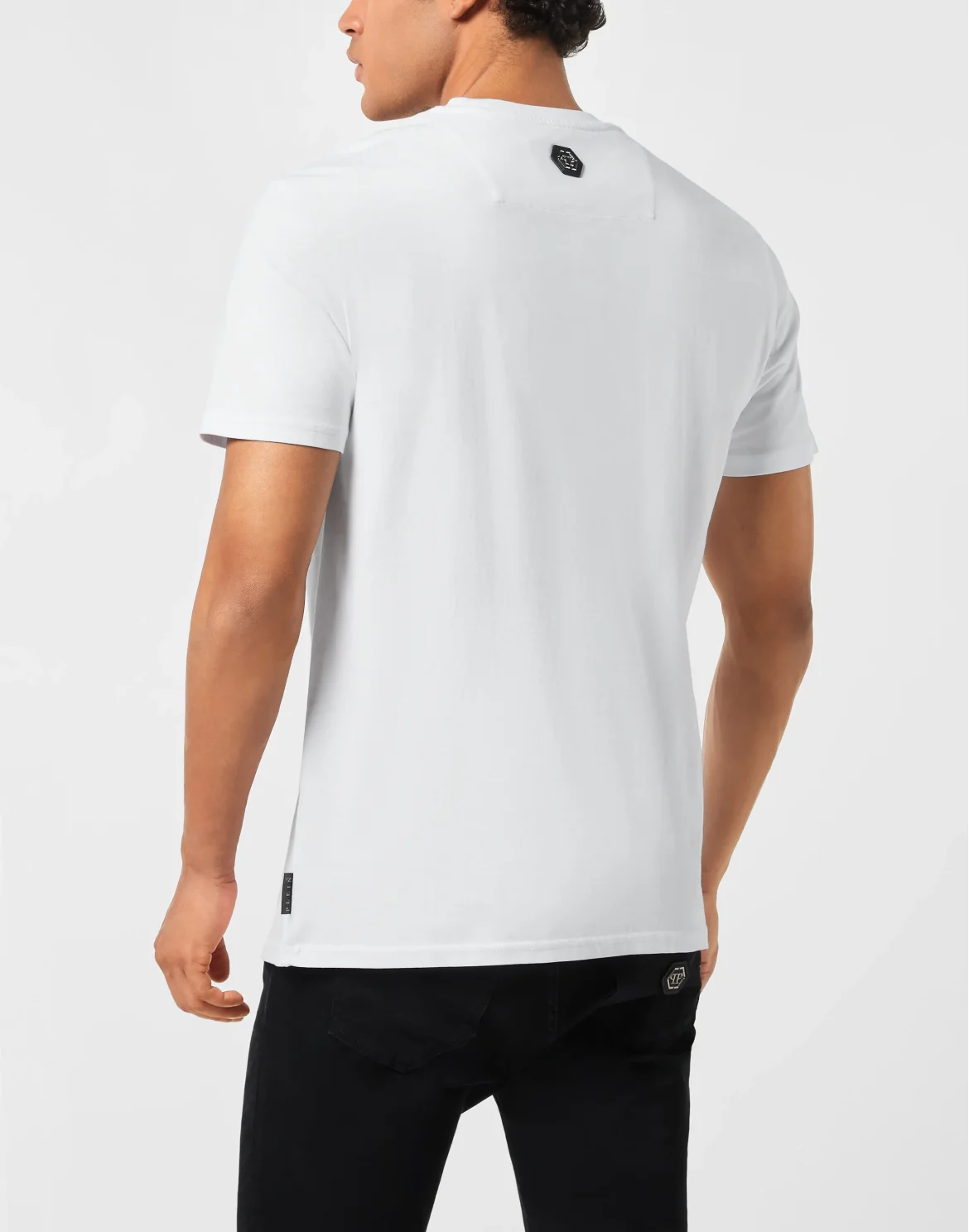 Round Neck T-Shirt Plein College Animals, цвет: Белый