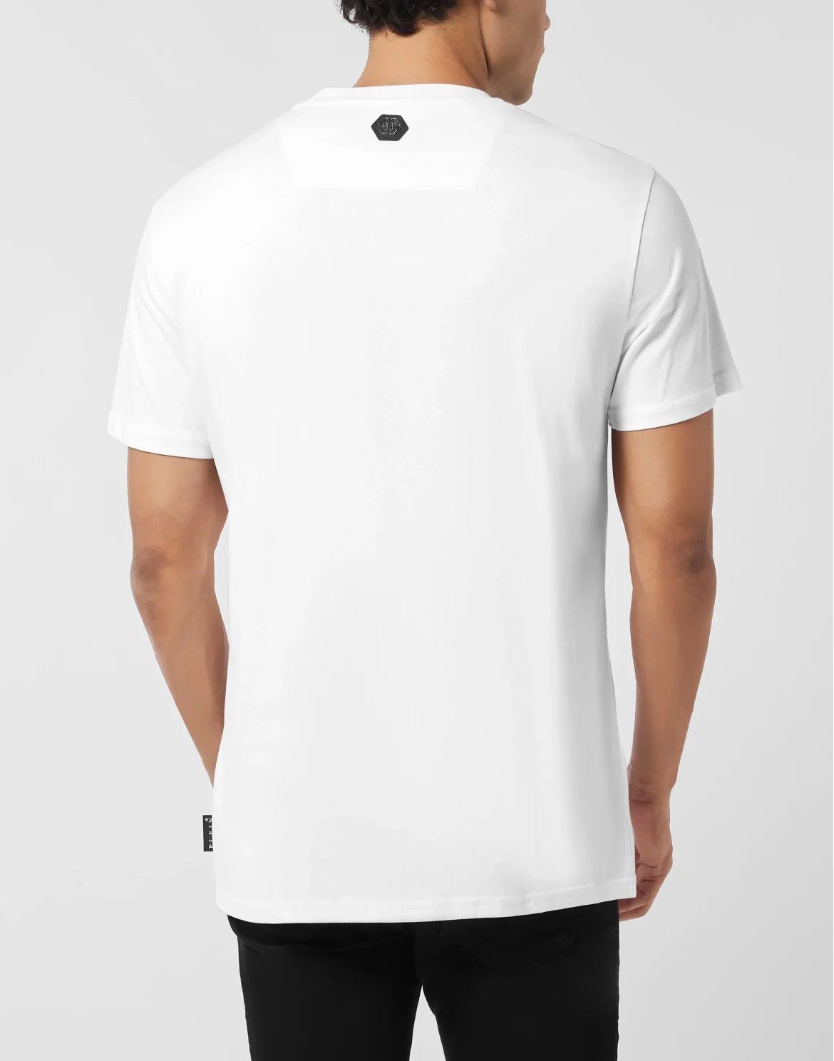 Round Neck T-Shirt Skull Stones, цвет: Белый