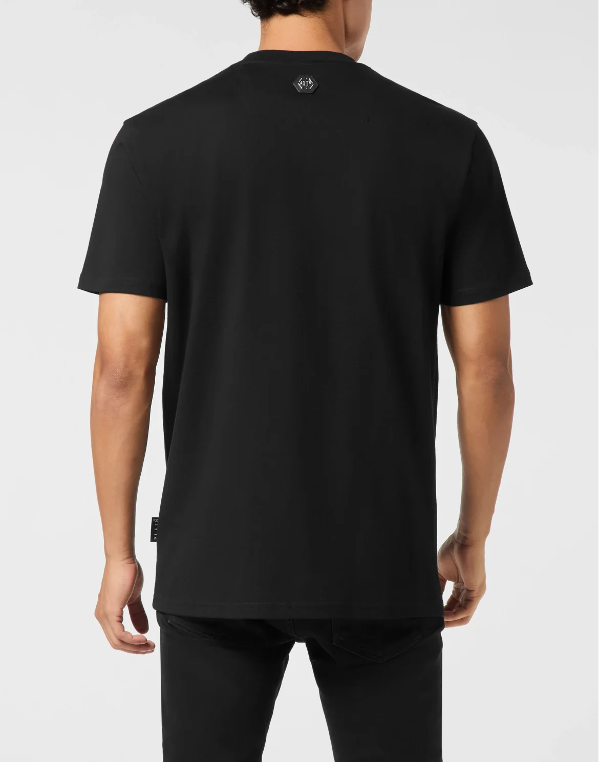 Round Neck T-Shirt Skull Stones, цвет: Черный
