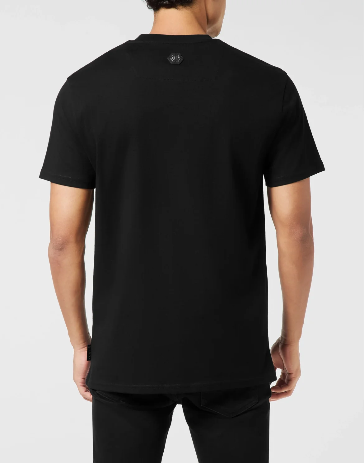 Round Neck T-Shirt Gothic Plein, цвет: Черный