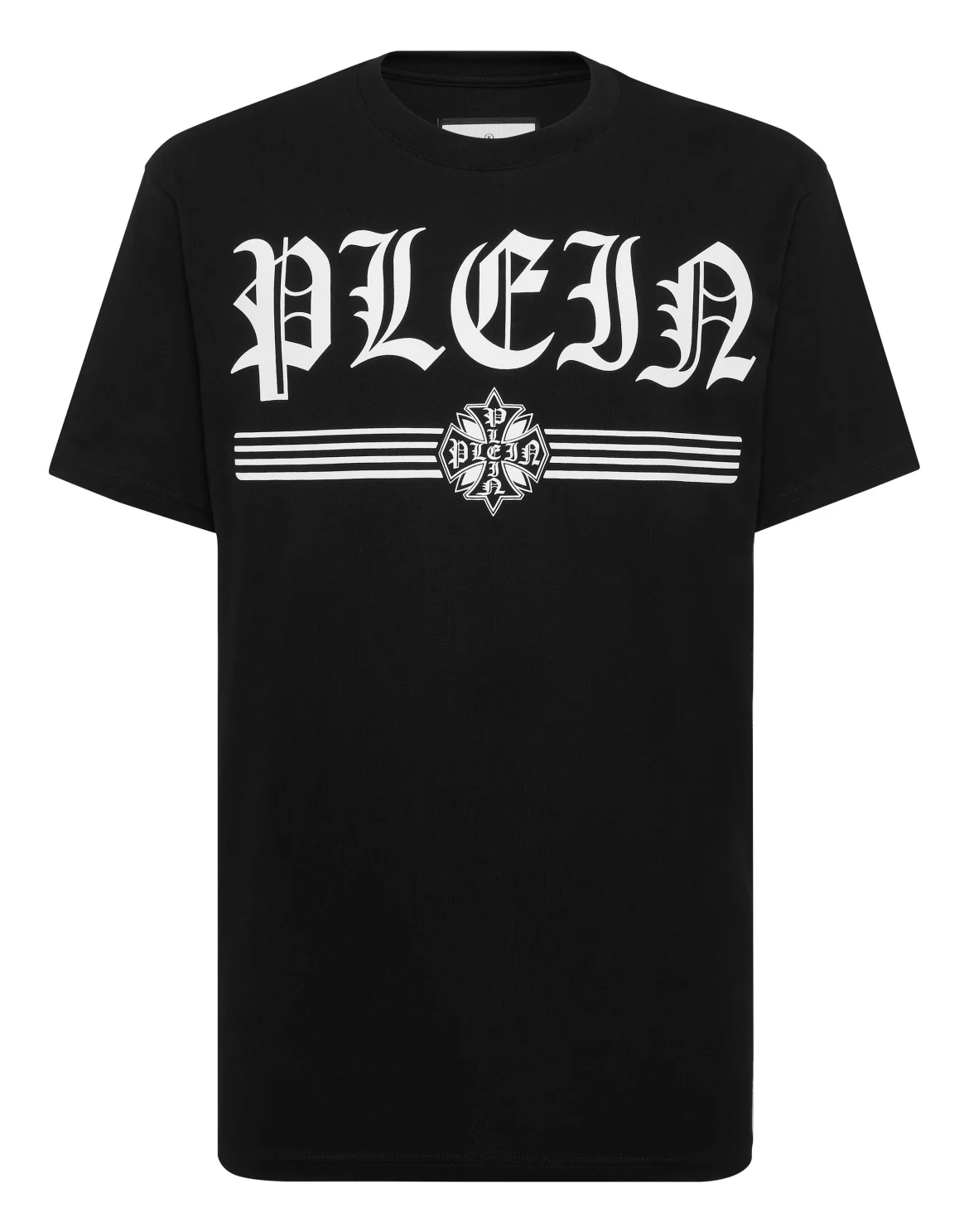 Round Neck T-Shirt Gothic Plein, цвет: Черный