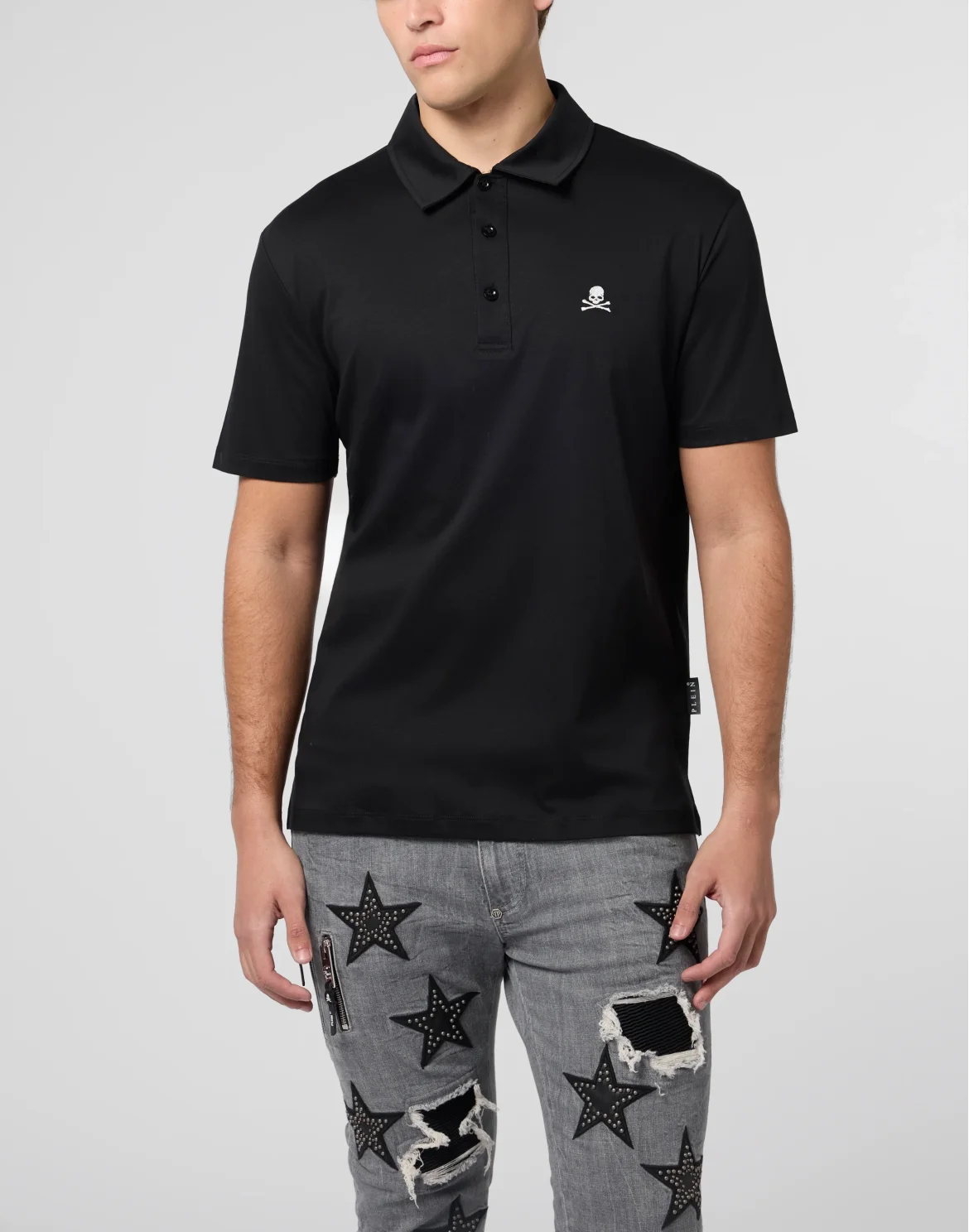 Classic Polo Shirt Skull, цвет: Черный