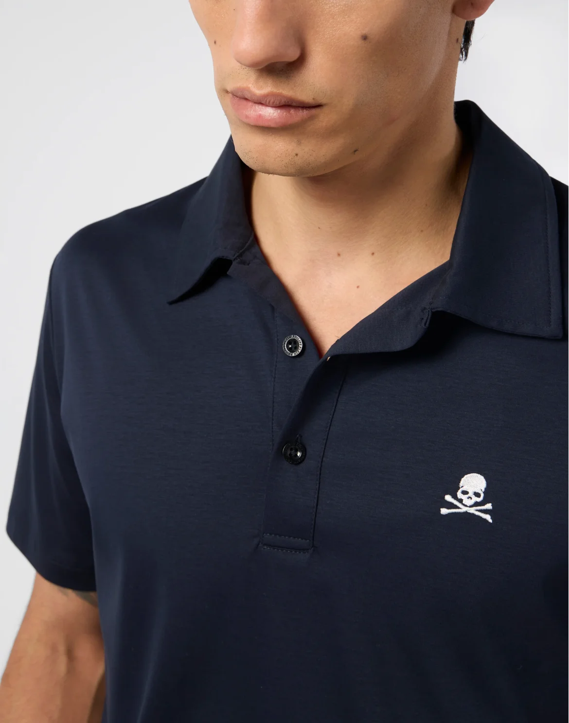Classic Polo Shirt Skull, цвет: Синий