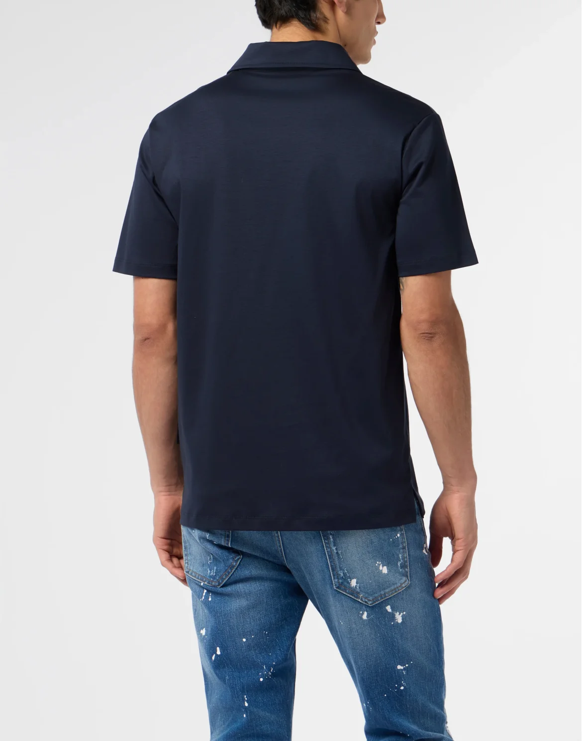 Classic Polo Shirt Skull, цвет: Синий