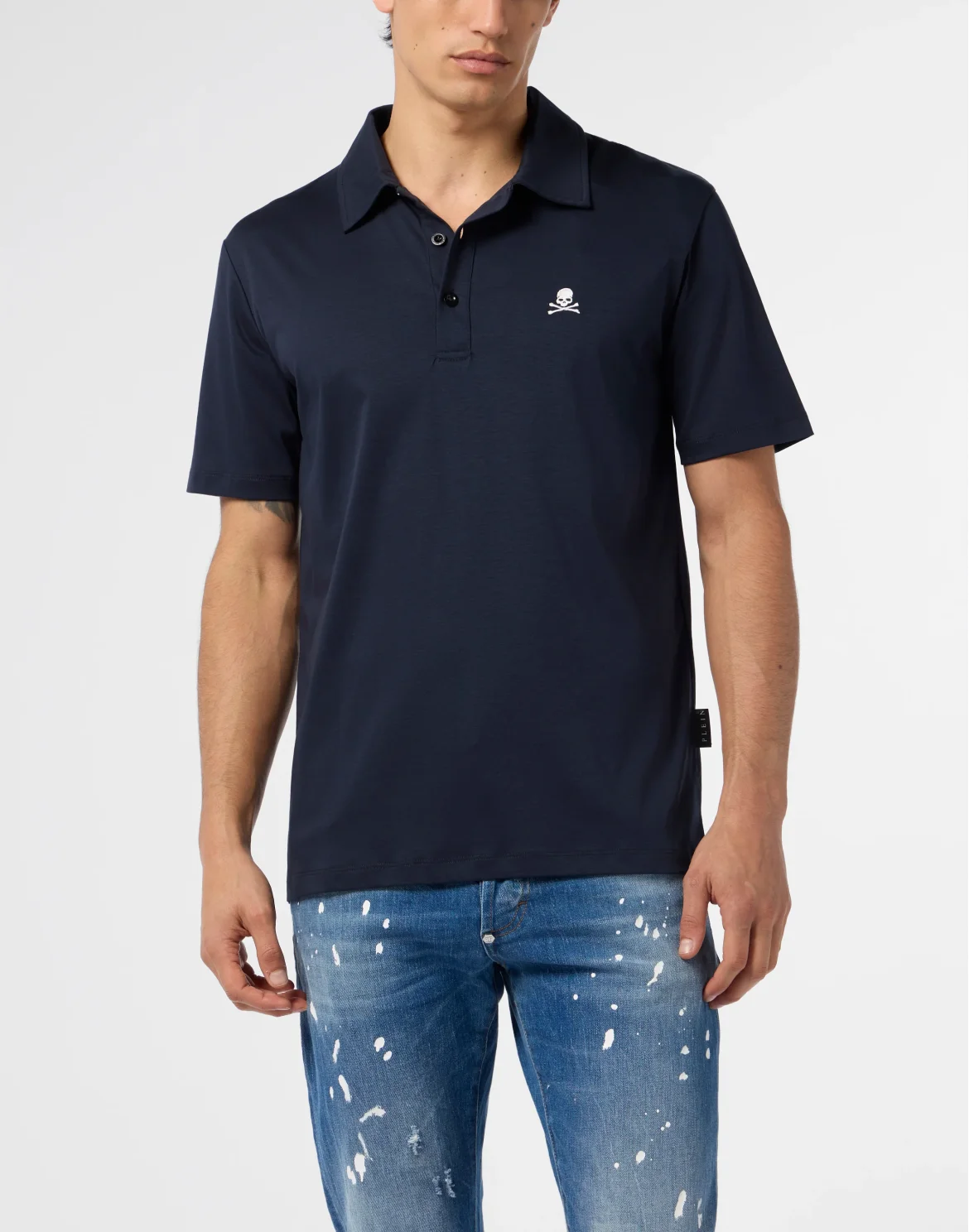 Classic Polo Shirt Skull, цвет: Синий