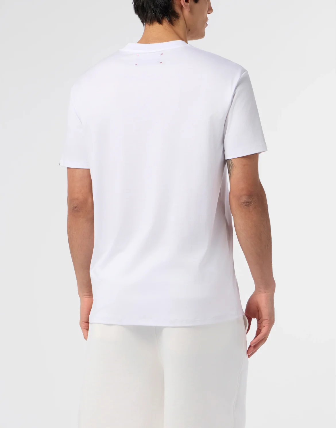 Basic V-Neck T-Shirt Hexagon, цвет: Белый