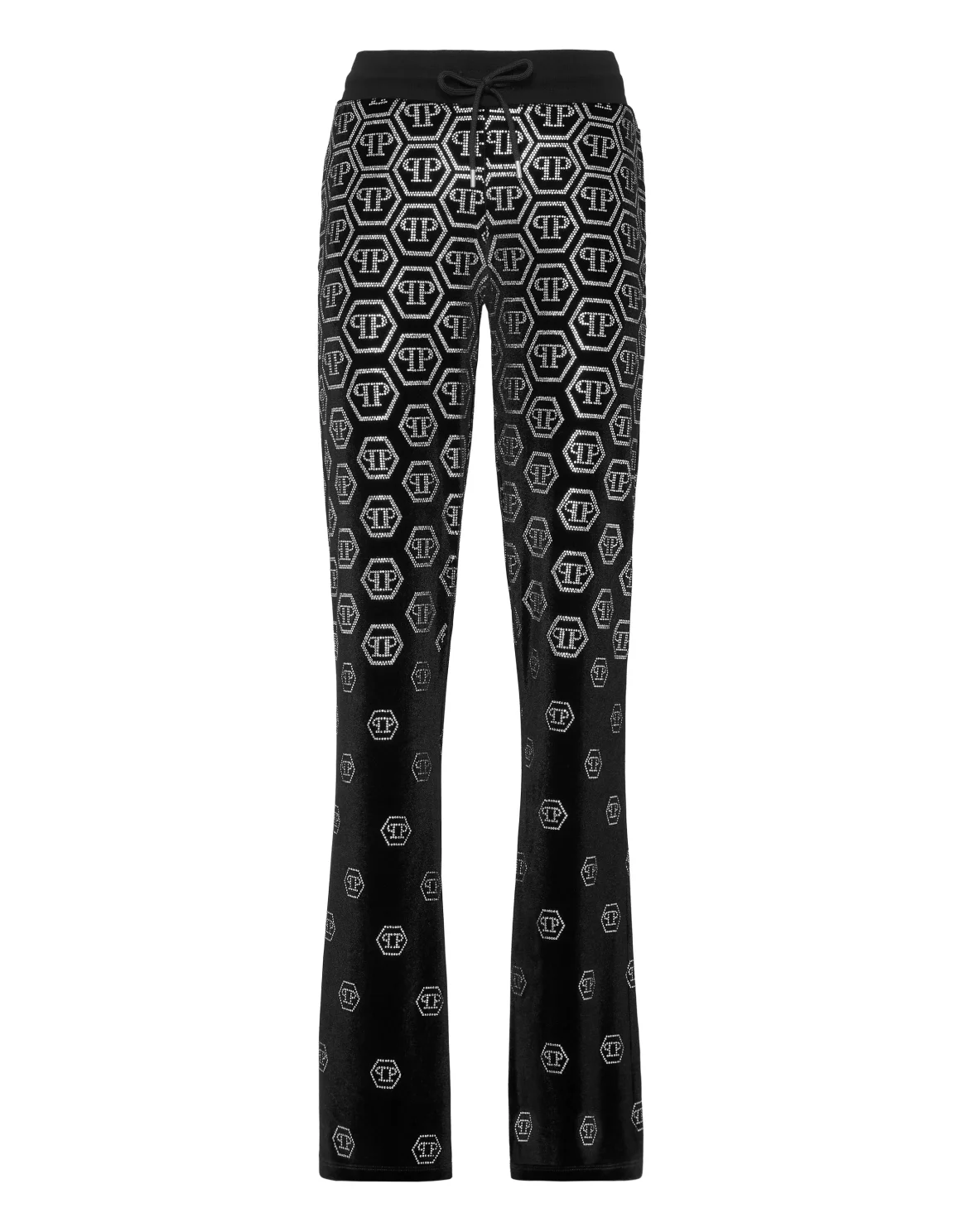 Chenille Jogging Pants Degrade Monogram, цвет: Черный
