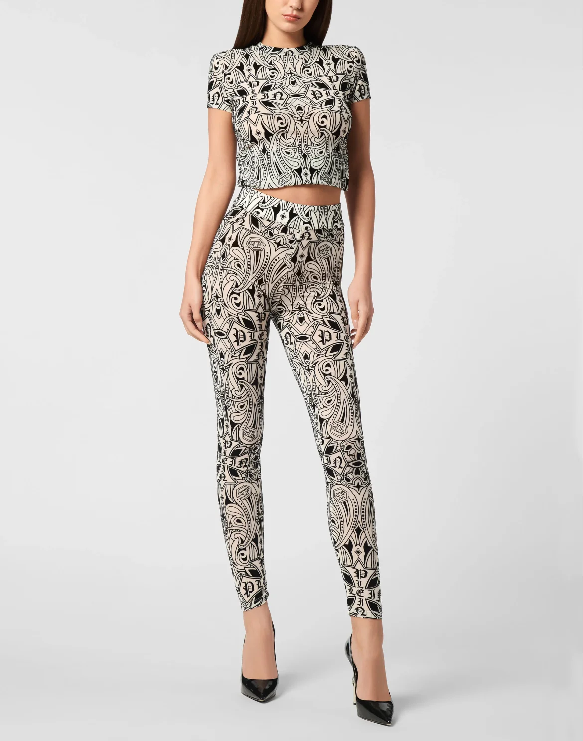 Tulle Leggings Gothic Plein, цвет: Розовый
