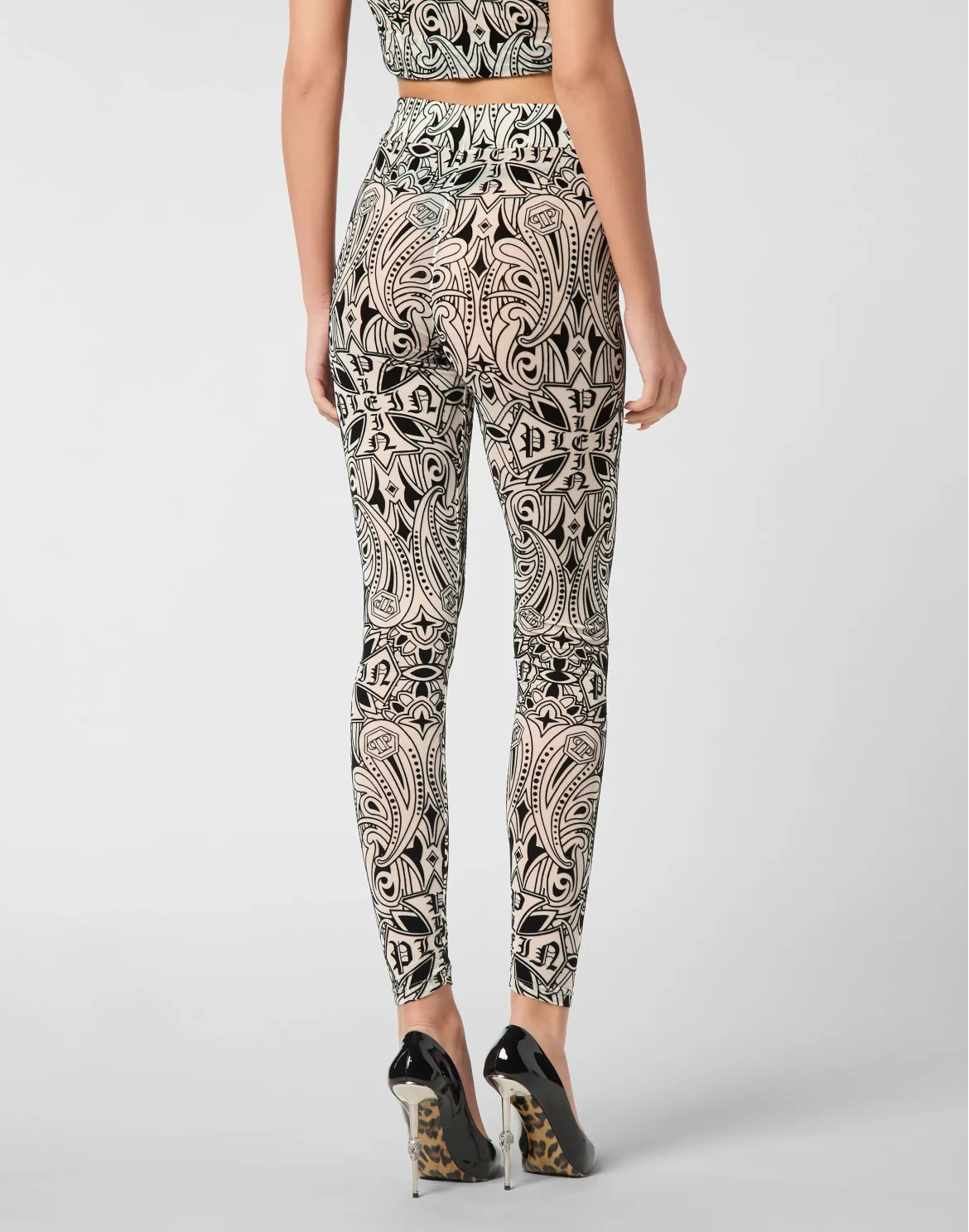 Tulle Leggings Gothic Plein, цвет: Розовый
