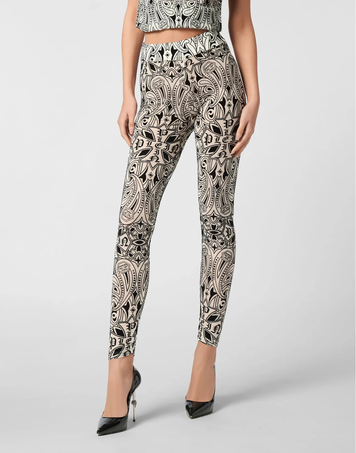 Tulle Leggings Gothic Plein, цвет: Розовый