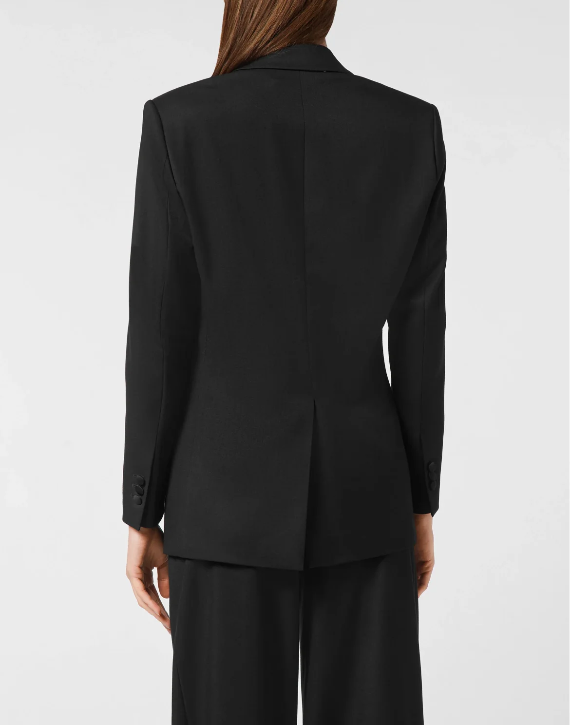 Double-Breasted Blazer Brooch, цвет: Черный
