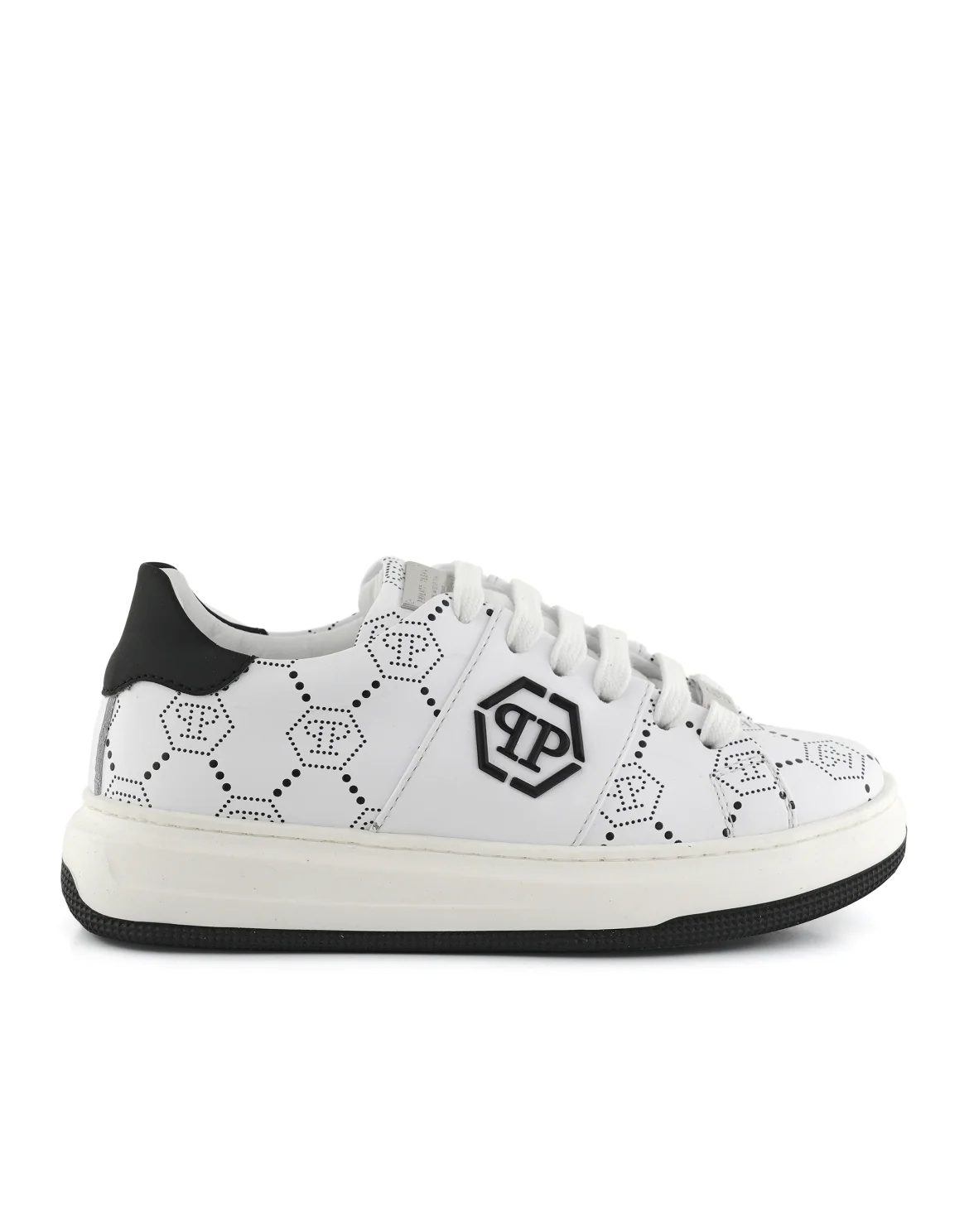 Low-Top Sneakers Monogram, цвет: Белый