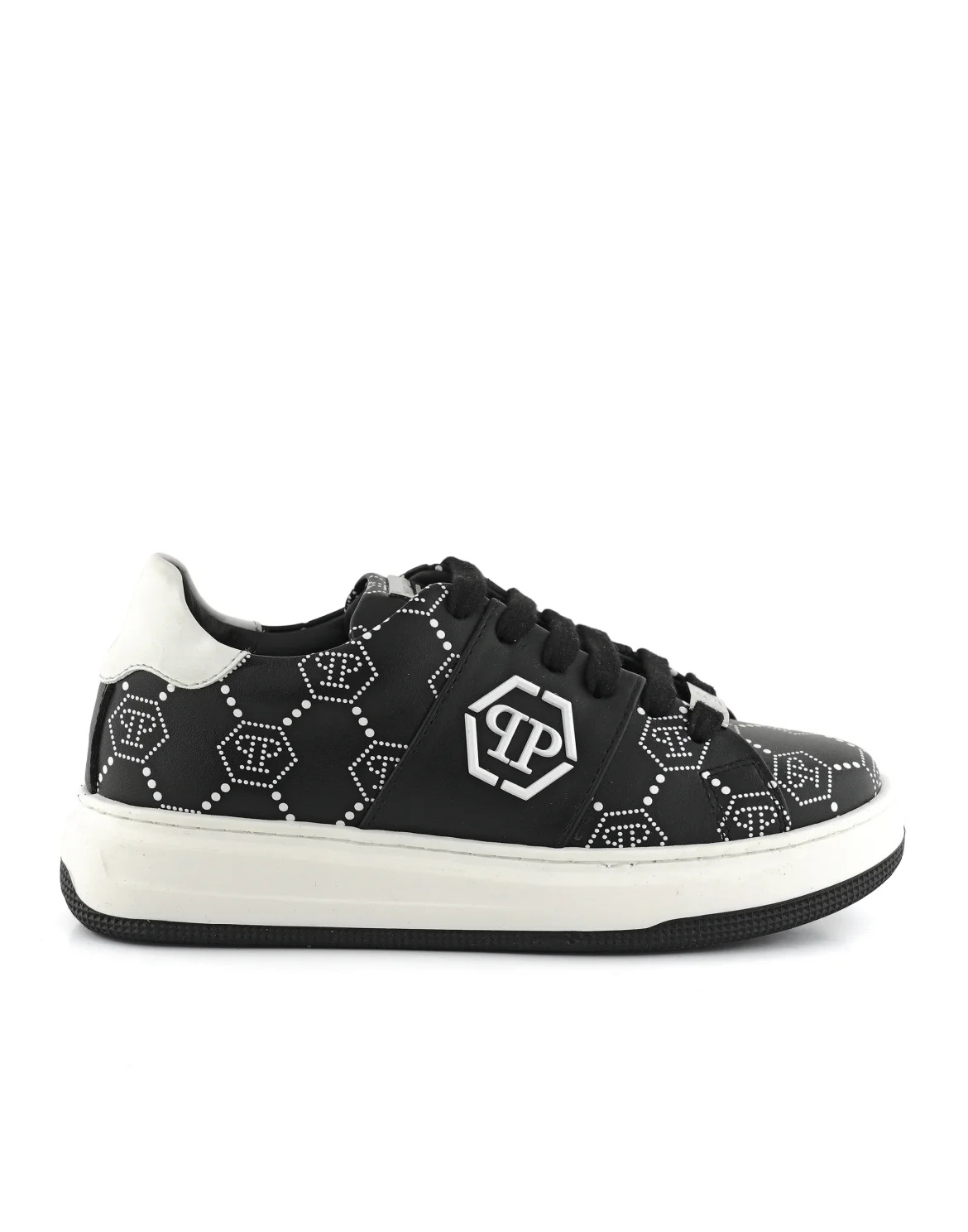 Low-Top Sneakers Monogram, цвет: Черный