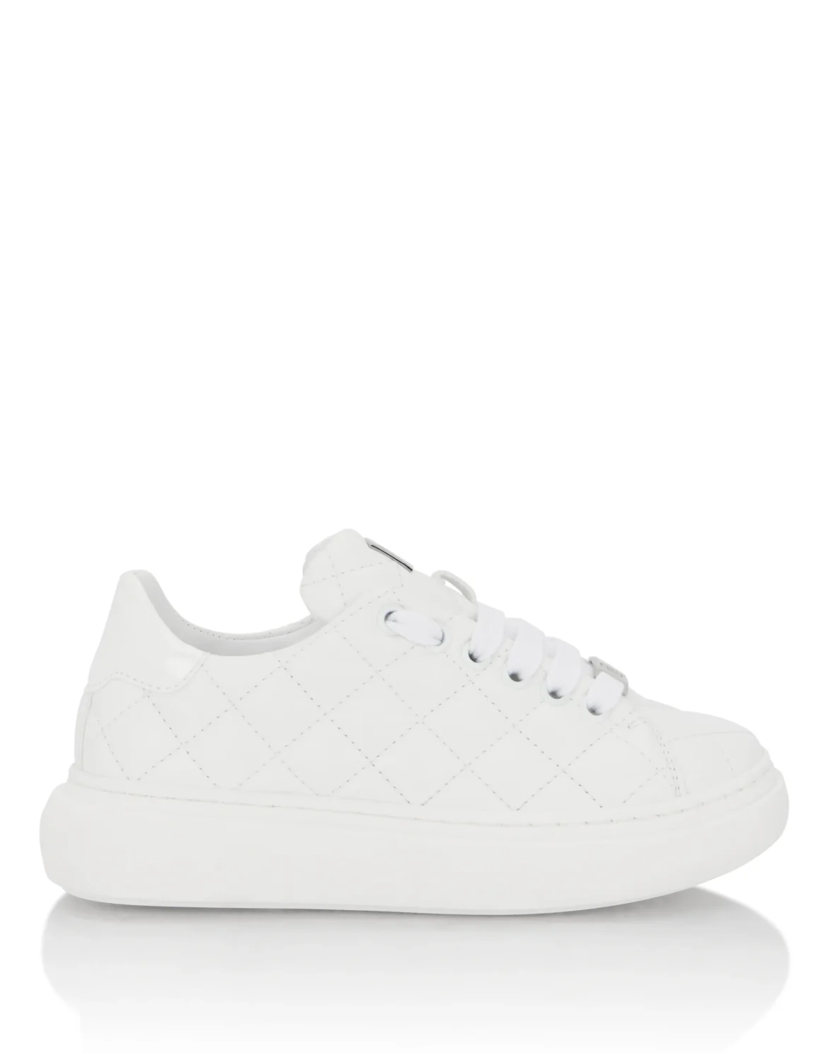 Low-Top Sneakers Matelasse, цвет: Белый