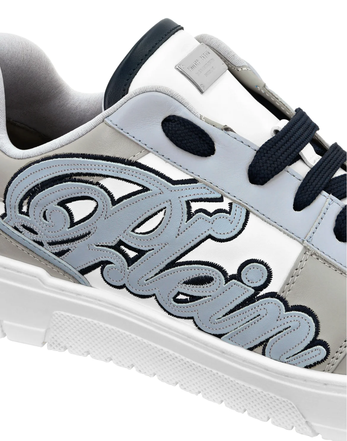 Low Top Sneakers Patch Plein, цвет: Белый