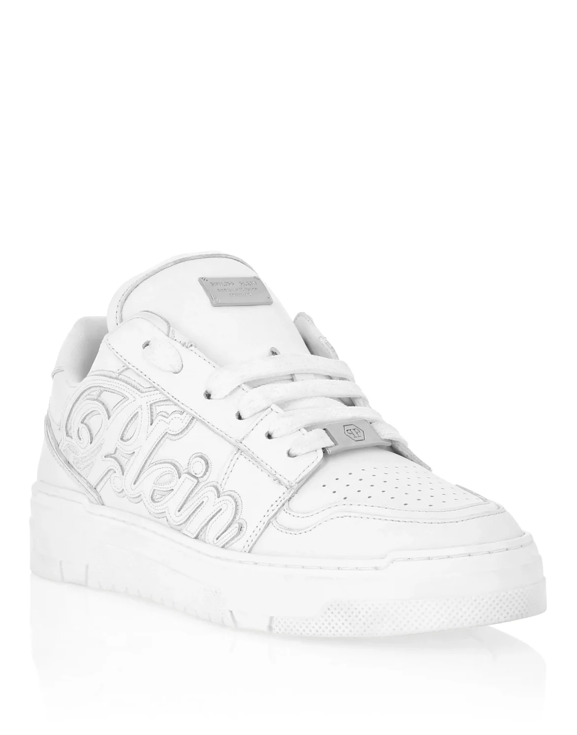 Low Top Sneakers Patch Plein, цвет: Белый