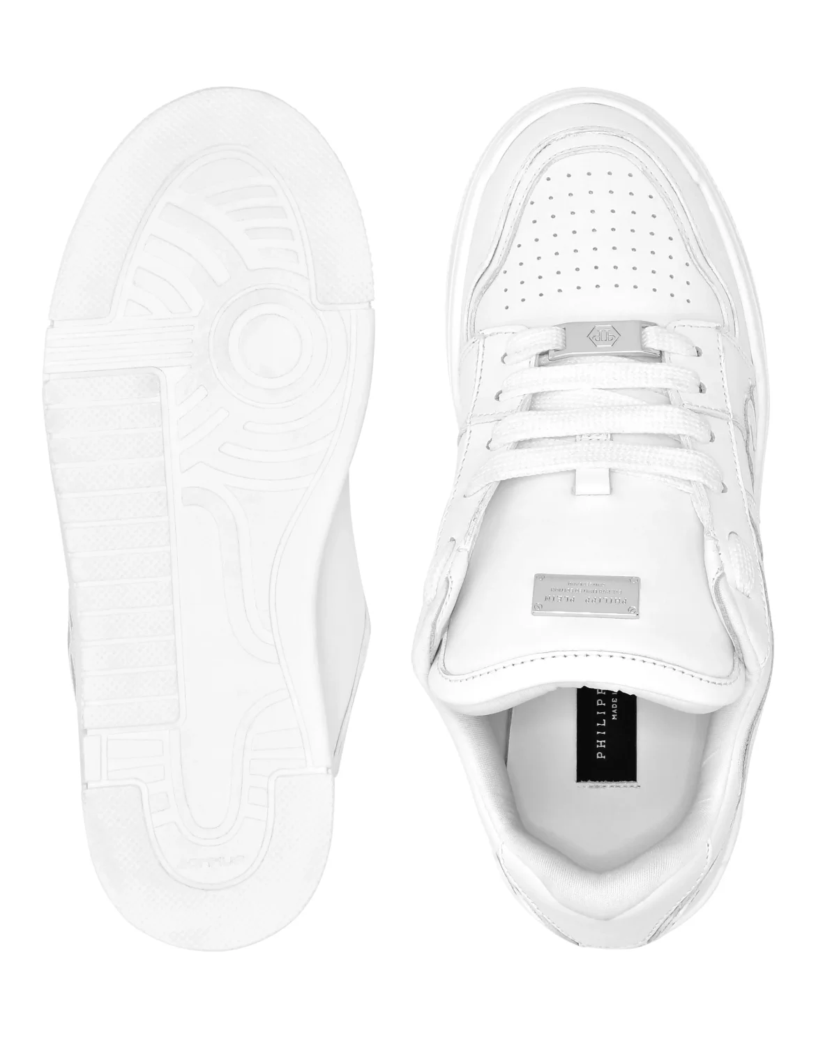 Low Top Sneakers Patch Plein, цвет: Белый