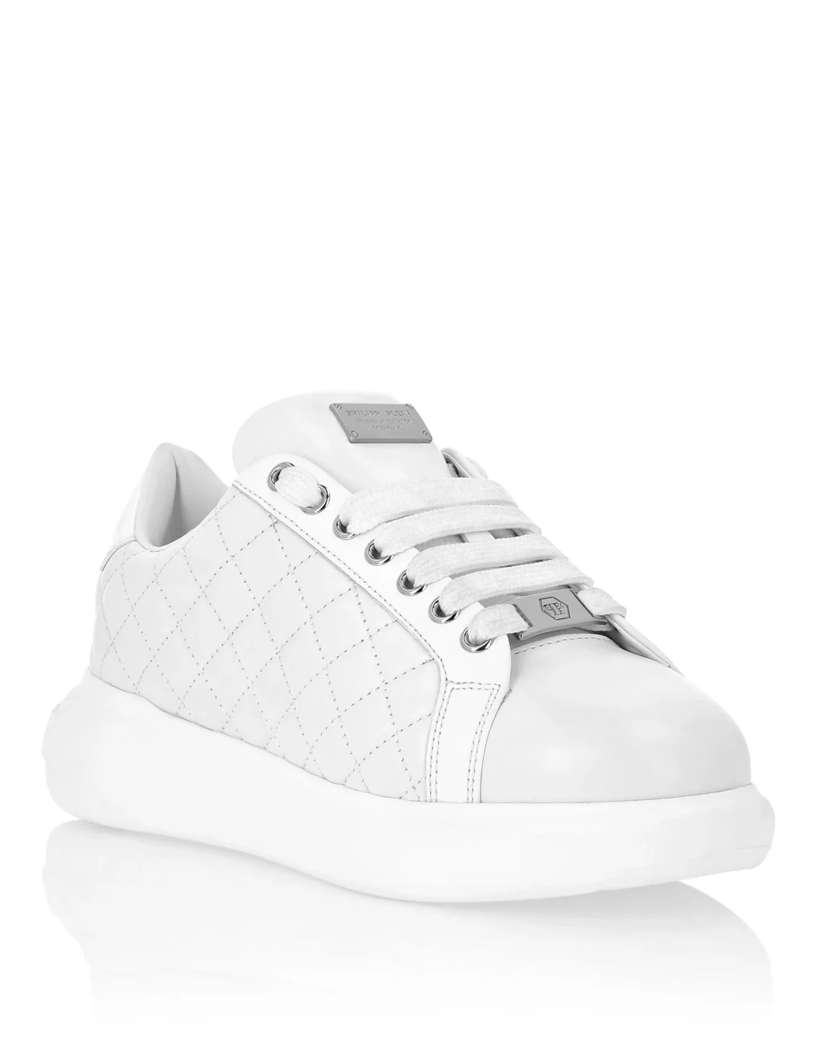 Low Top Sneakers Matelasse, цвет: Белый