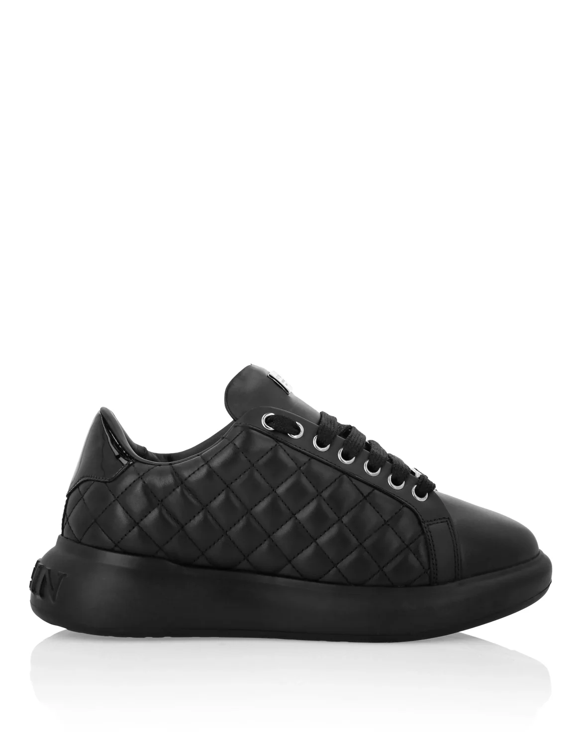 Low Top Sneakers Matelasse, цвет: Черный