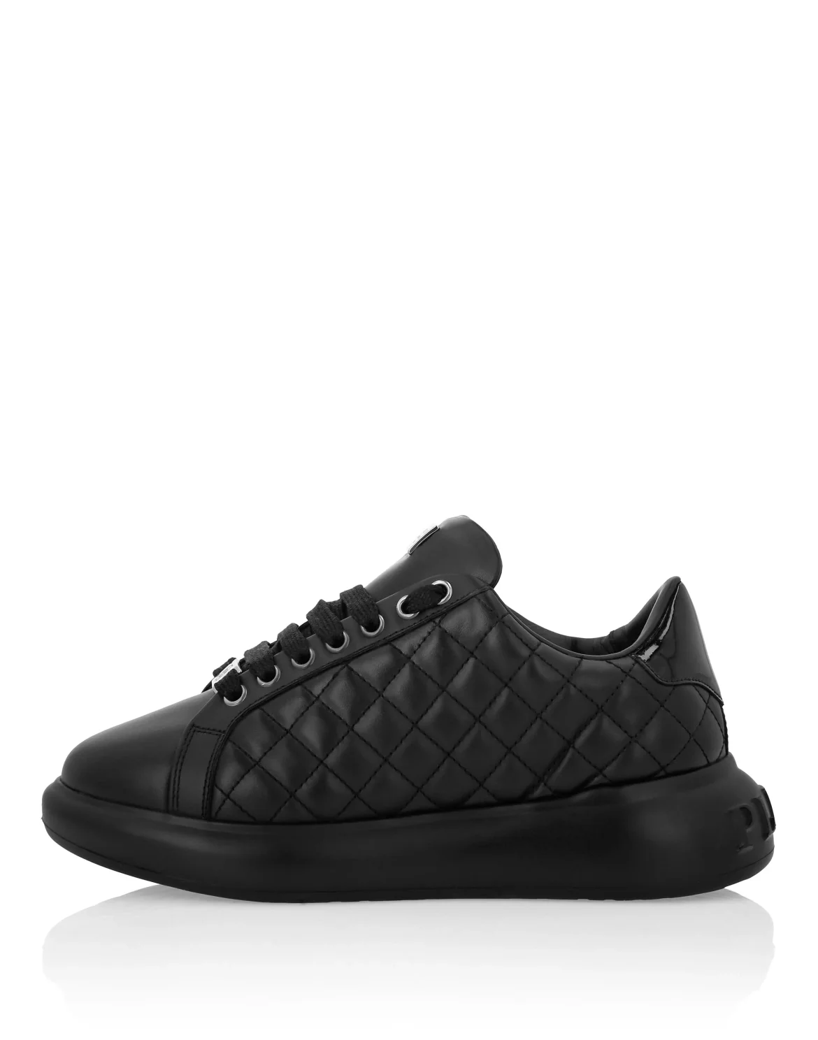 Low Top Sneakers Matelasse, цвет: Черный