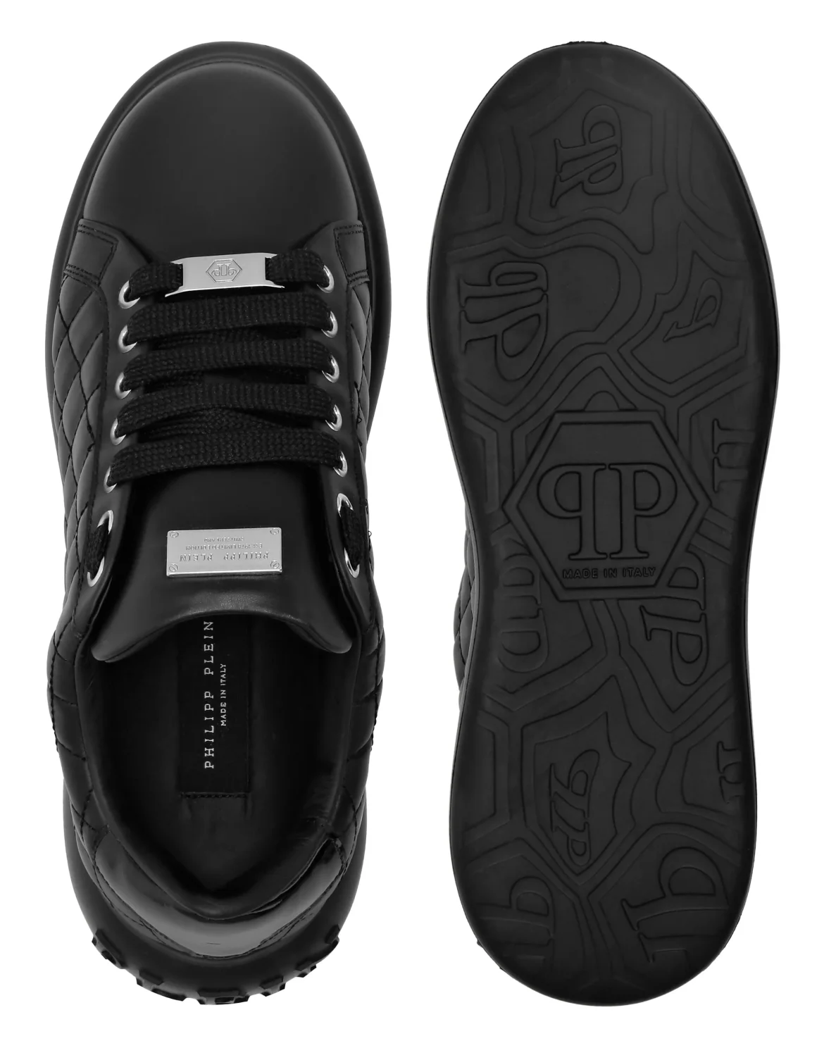Low Top Sneakers Matelasse, цвет: Черный
