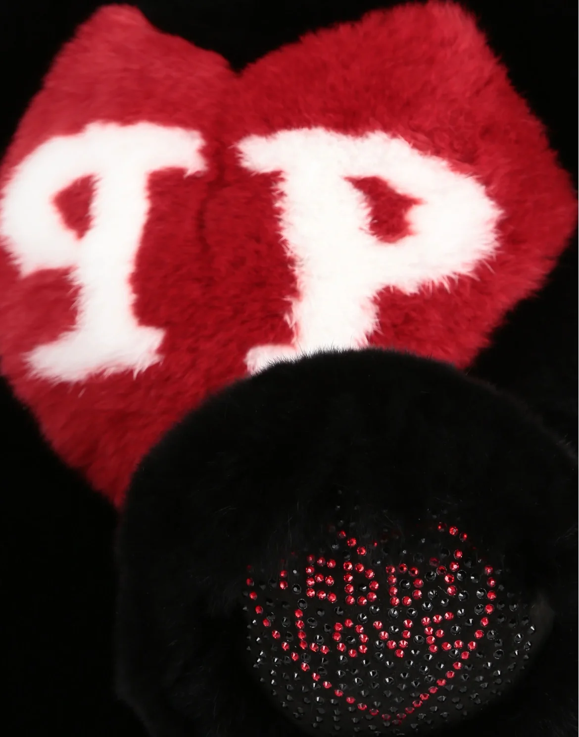Teddy bear fur "Teddy Love 40", цвет: Черный