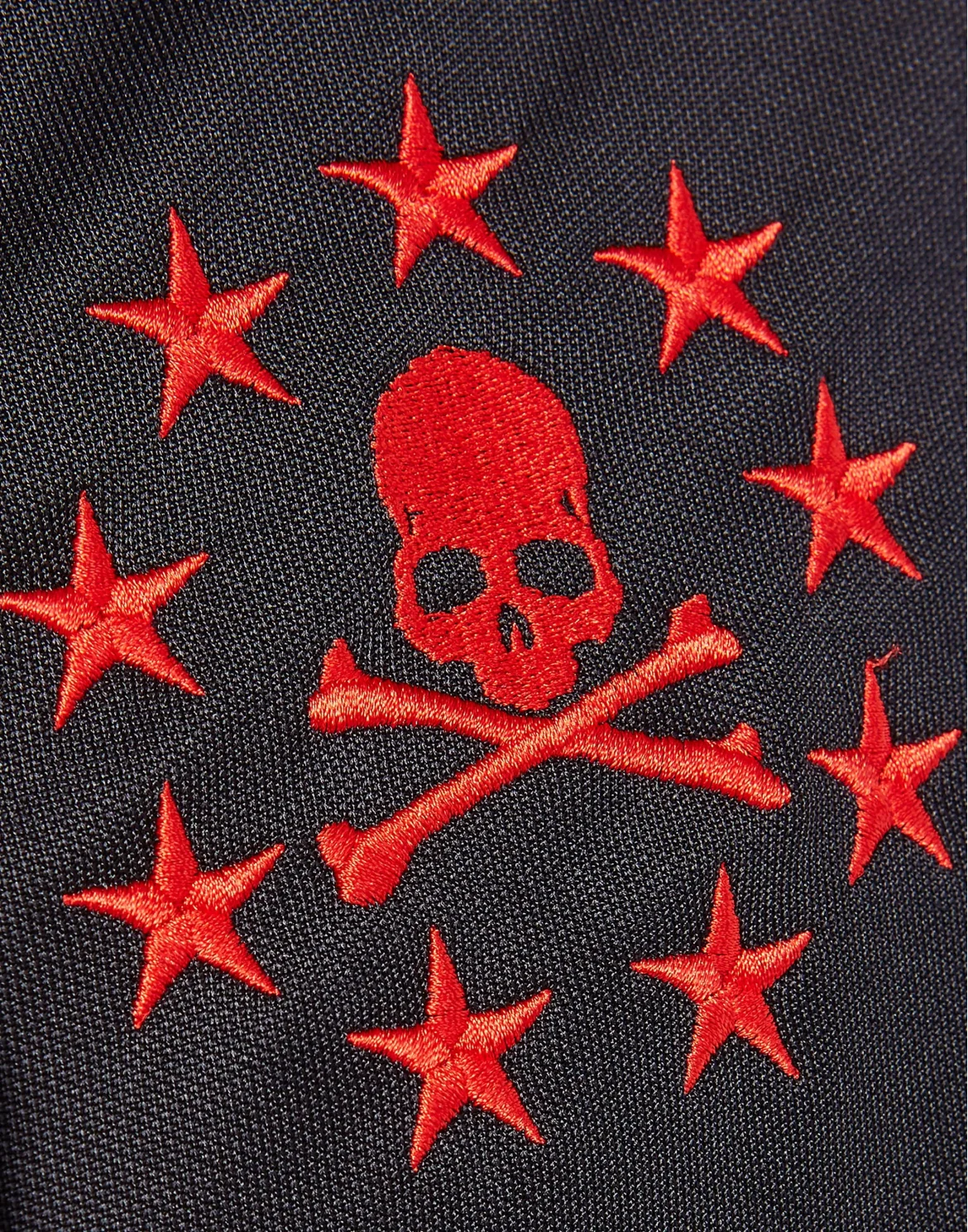 Hoodie Sweatjacket "Skull stars", цвет: Черный