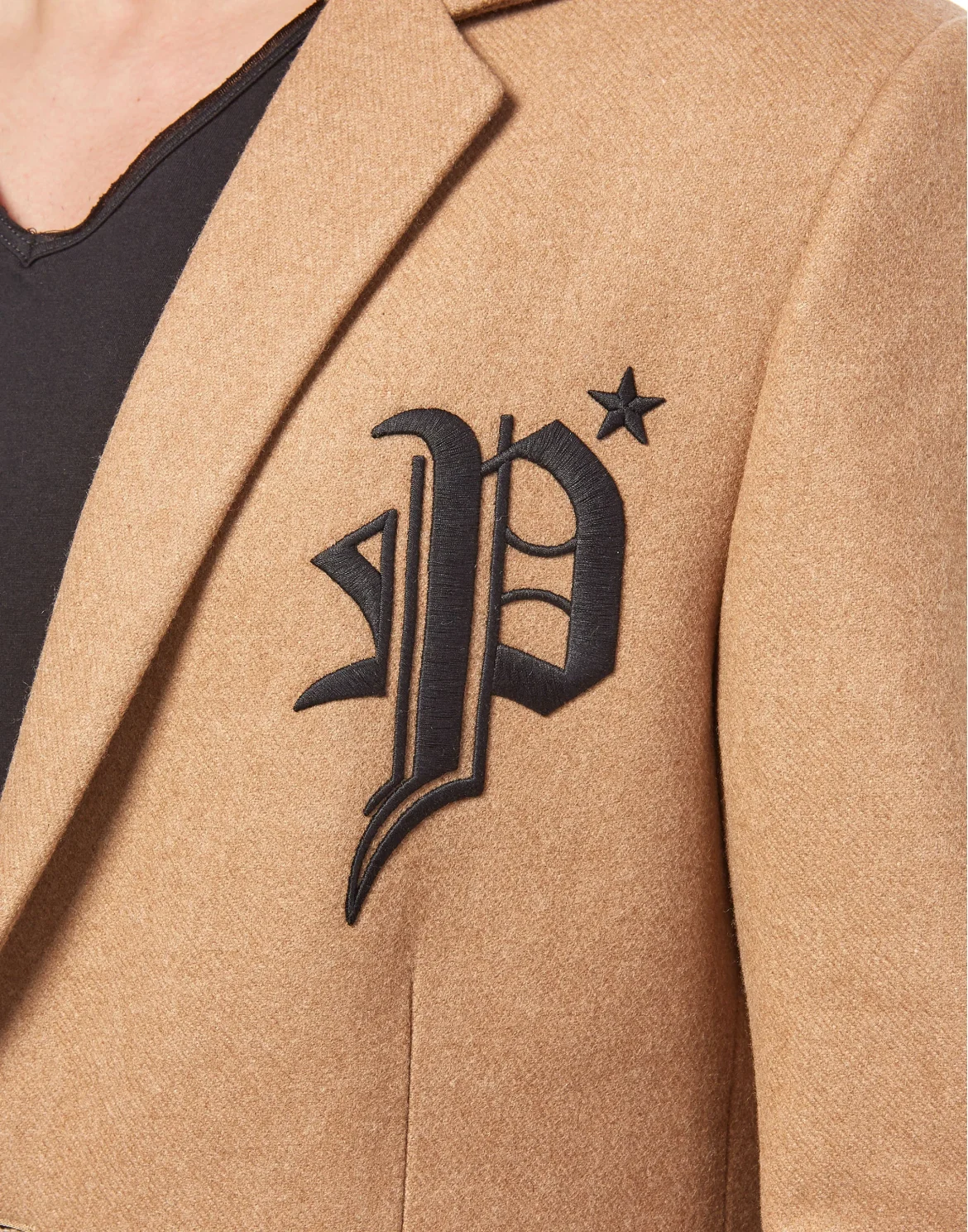 Coat Long "Gothic P", цвет: Бежевый