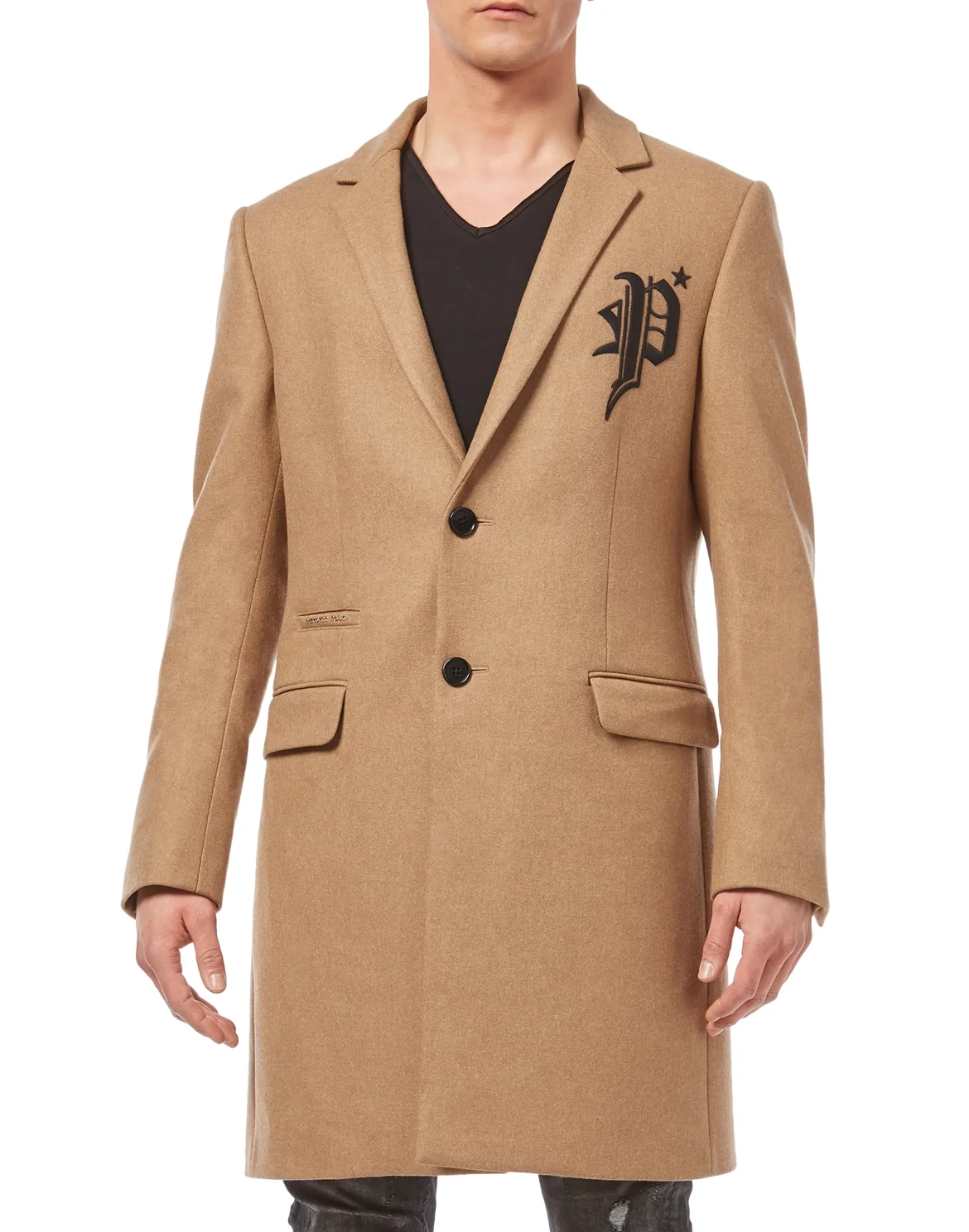 Coat Long "Gothic P", цвет: Бежевый