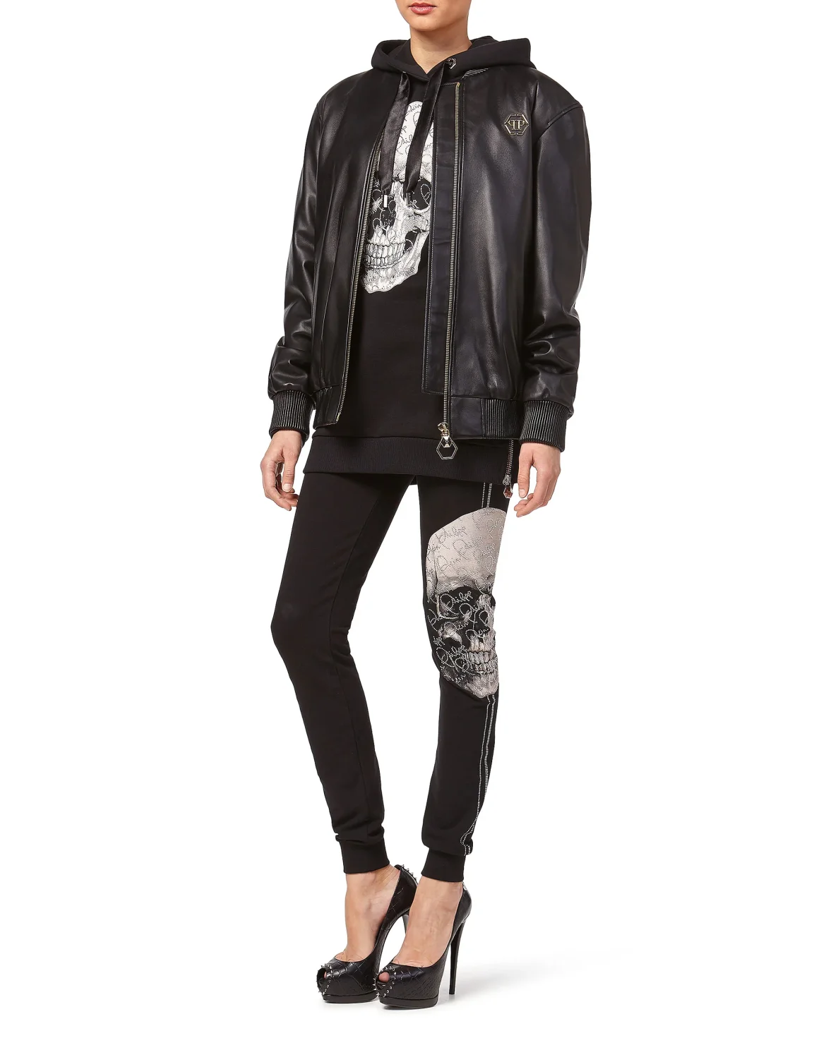Jogging Trousers "Skull", цвет: Черный
