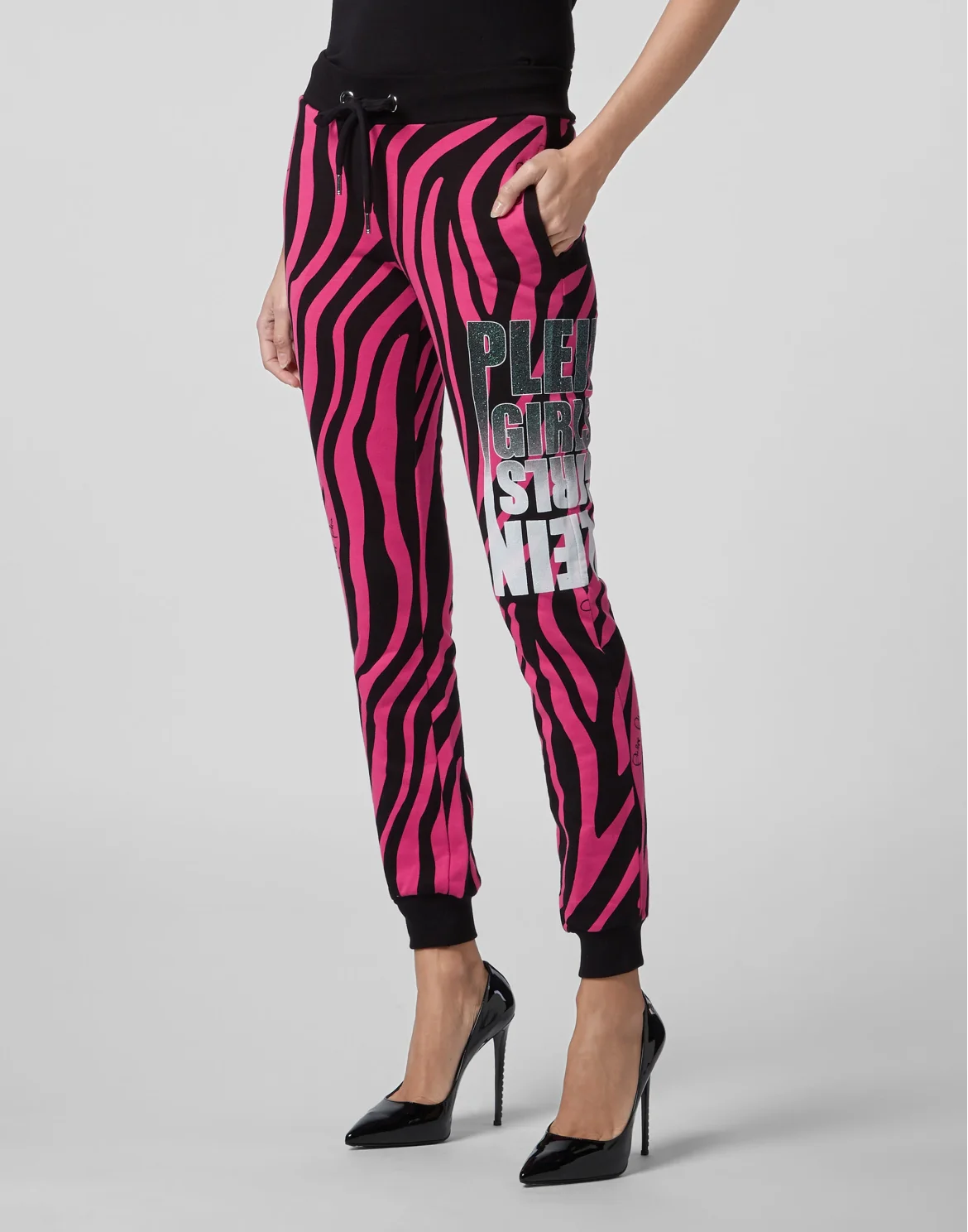 Jogging Trousers Zebra, цвет: Черный