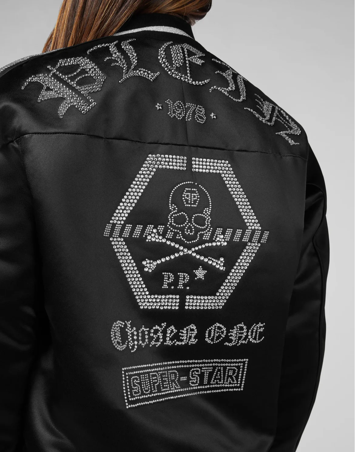 Bomber "Say Strass", цвет: Черный