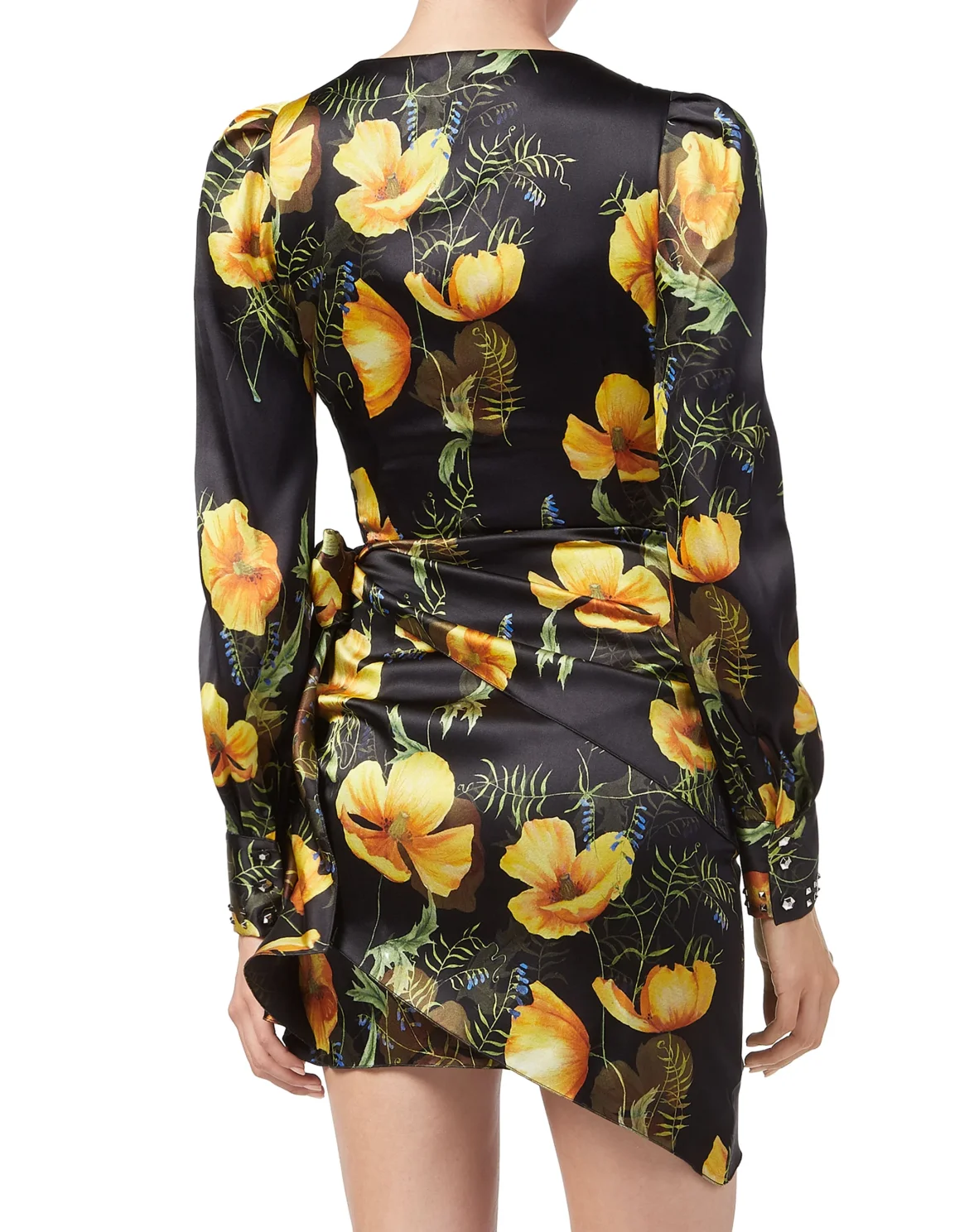 Short Dress " Blossom", цвет: Черный