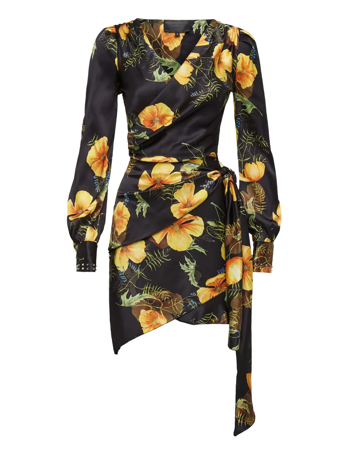 Short Dress " Blossom", цвет: Черный