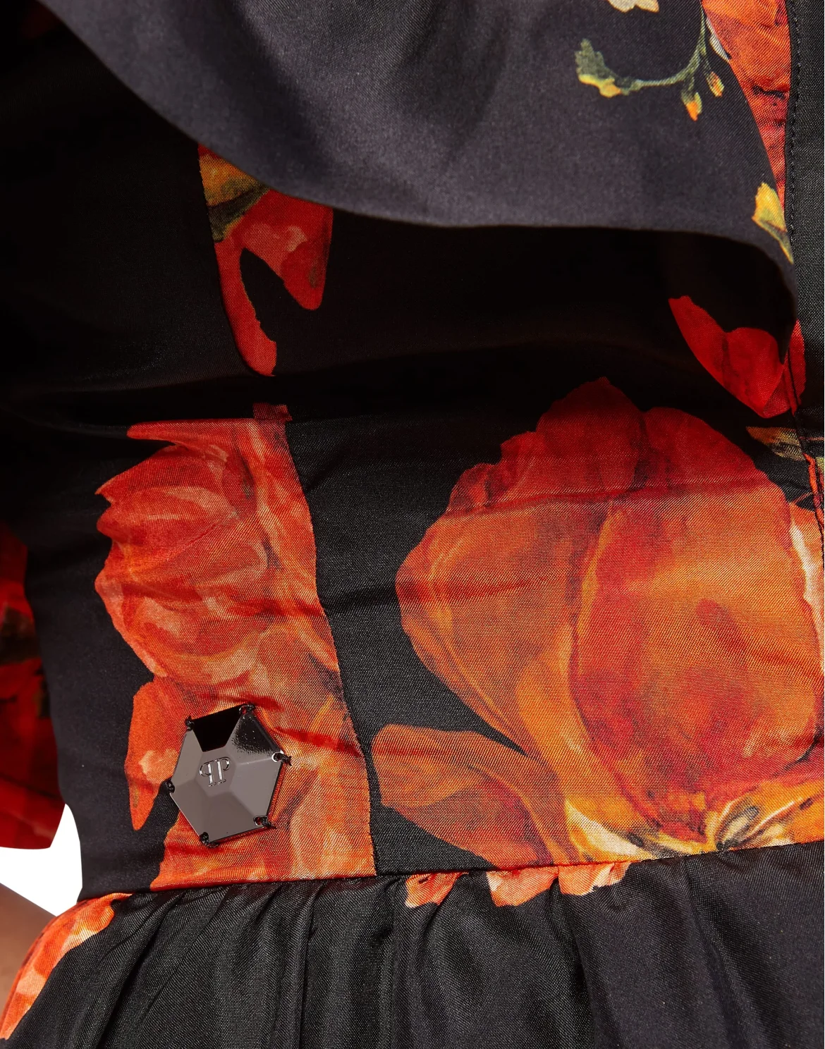 Long Dress "Full Of Flower", цвет: Черный
