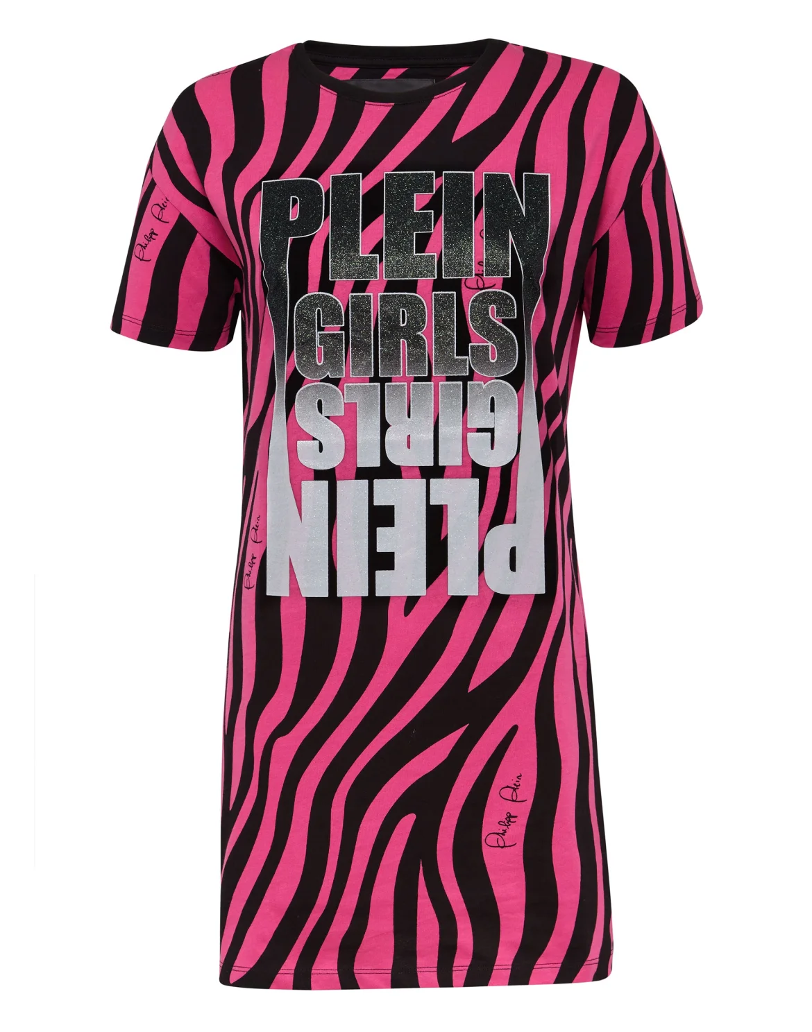 T-Shirt Short Dresses Zebra, цвет: Черный