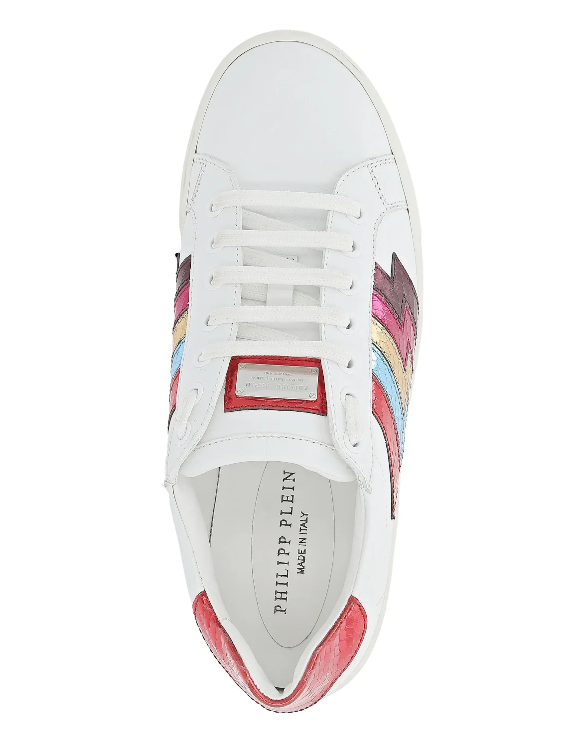 Lo-Top Sneakers "Rainbow", цвет: Белый