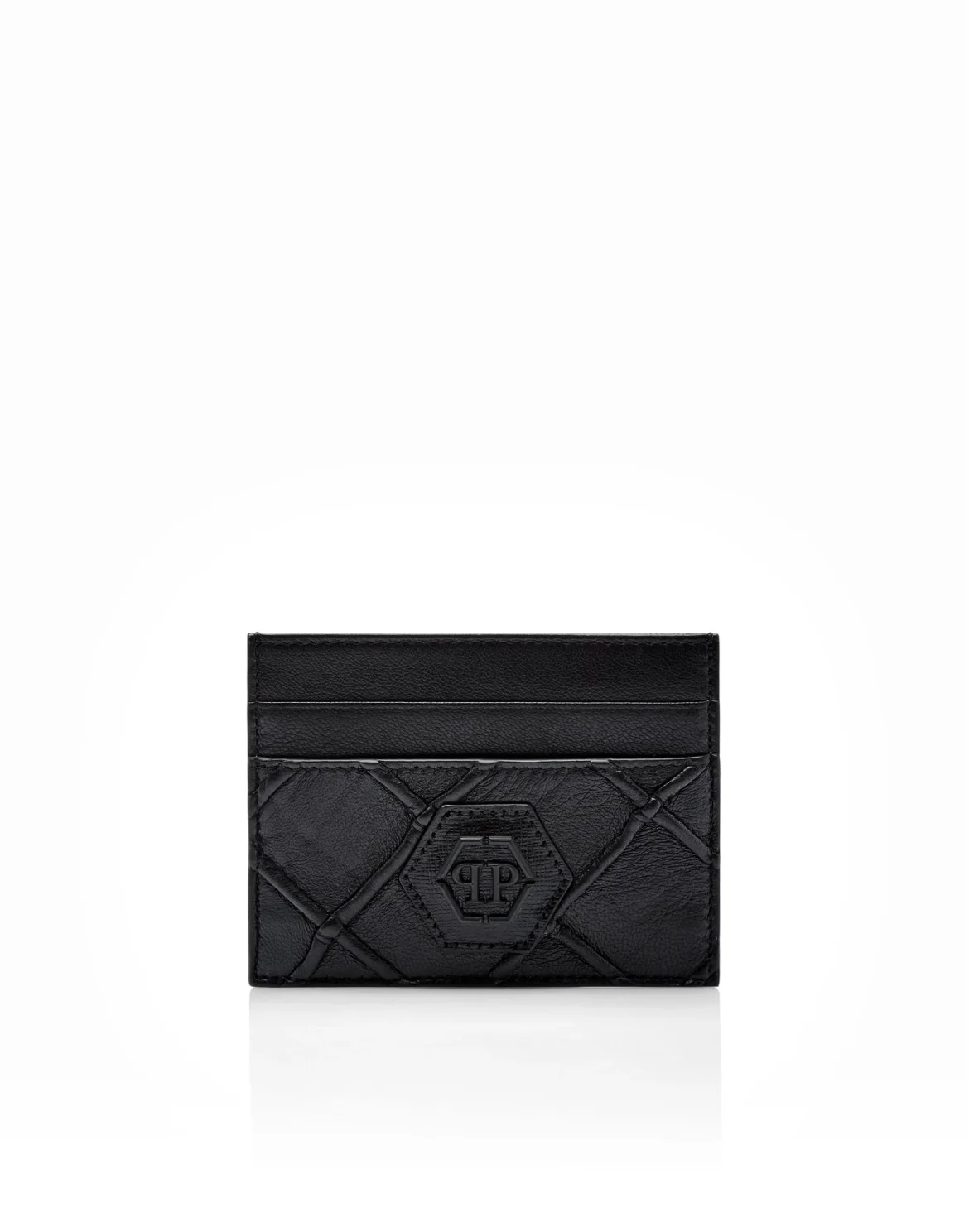 Credit Cards Holder Geometric, цвет: Черный