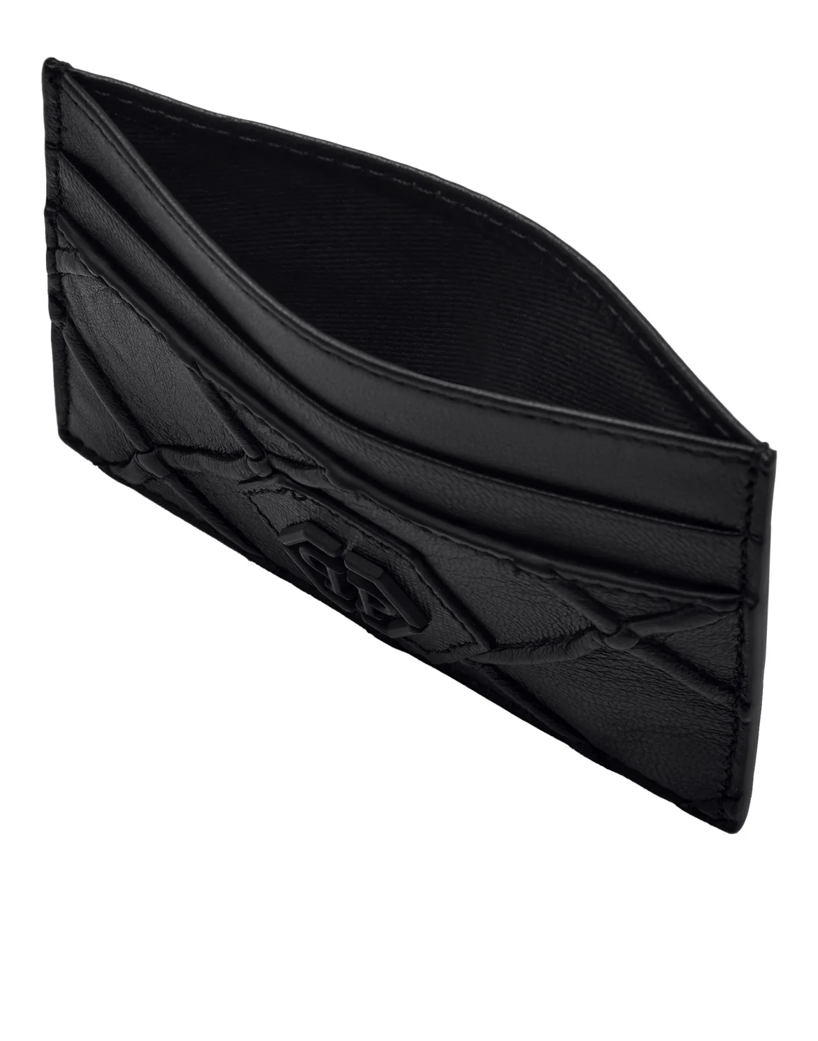 Credit Cards Holder Geometric, цвет: Черный
