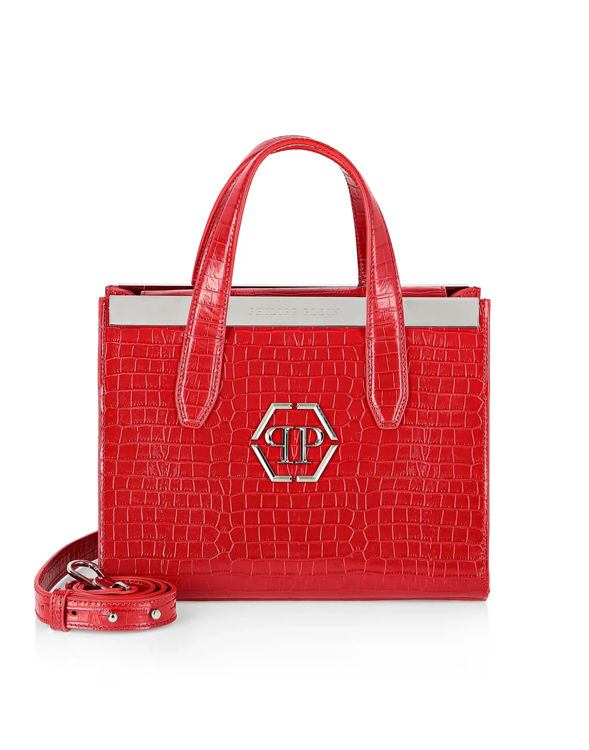 Handle bag-small Hexagon, цвет: Красный
