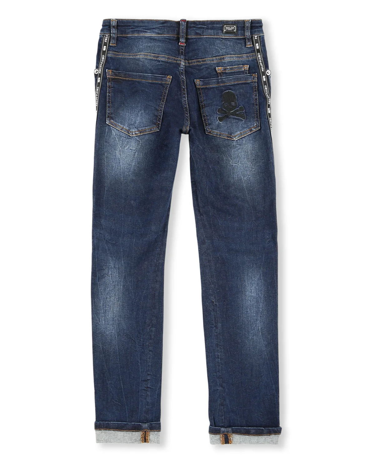 Denim Trousers Skull, цвет: Синий