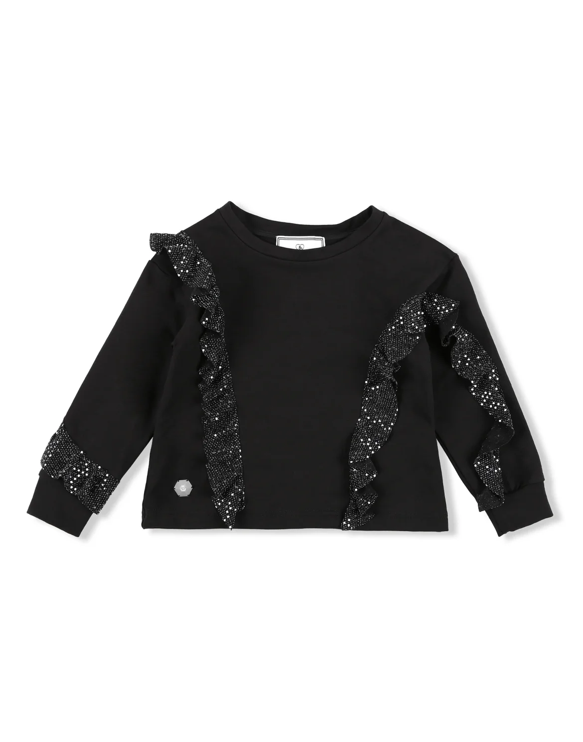 LS Top Paillettes, цвет: Черный