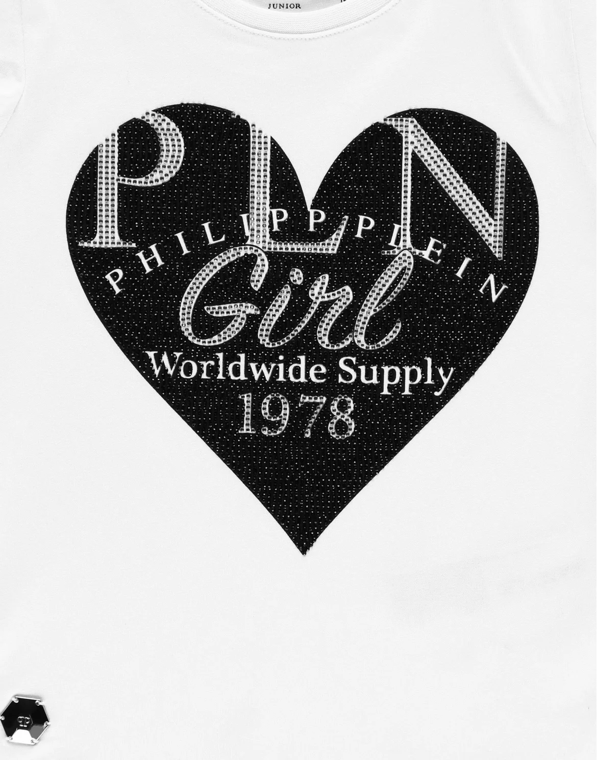 T-shirt Round Neck SS P.L.N., цвет: Белый