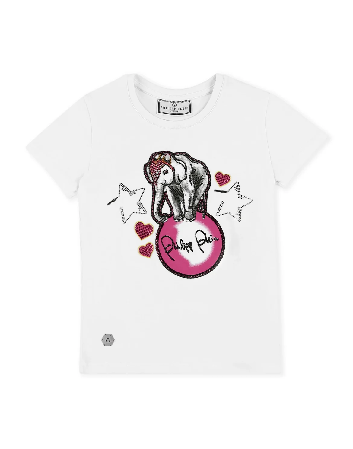 T-shirt Round Neck SS Jungle, цвет: Белый