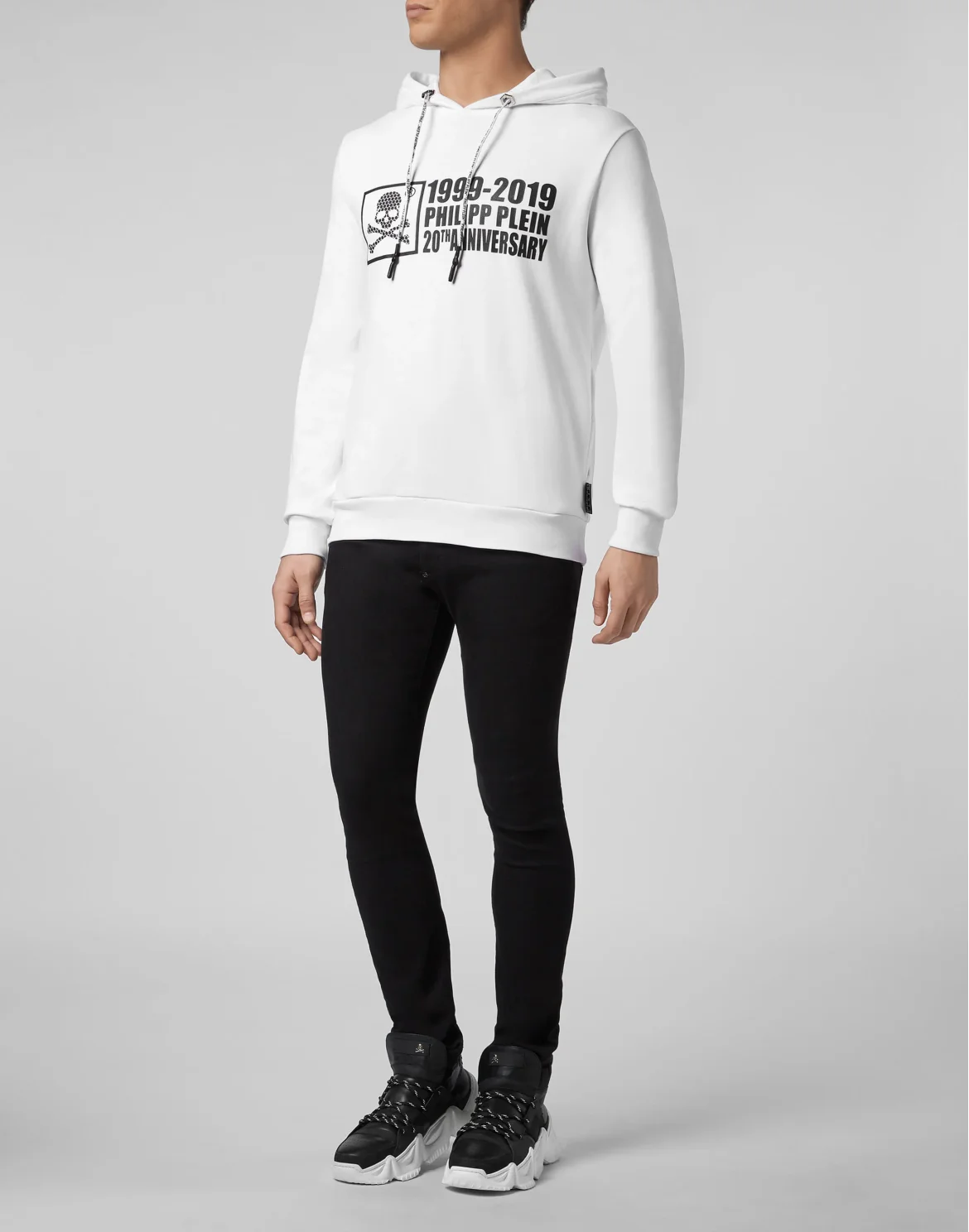 Hoodie sweatshirt Anniversary 20th, цвет: Белый