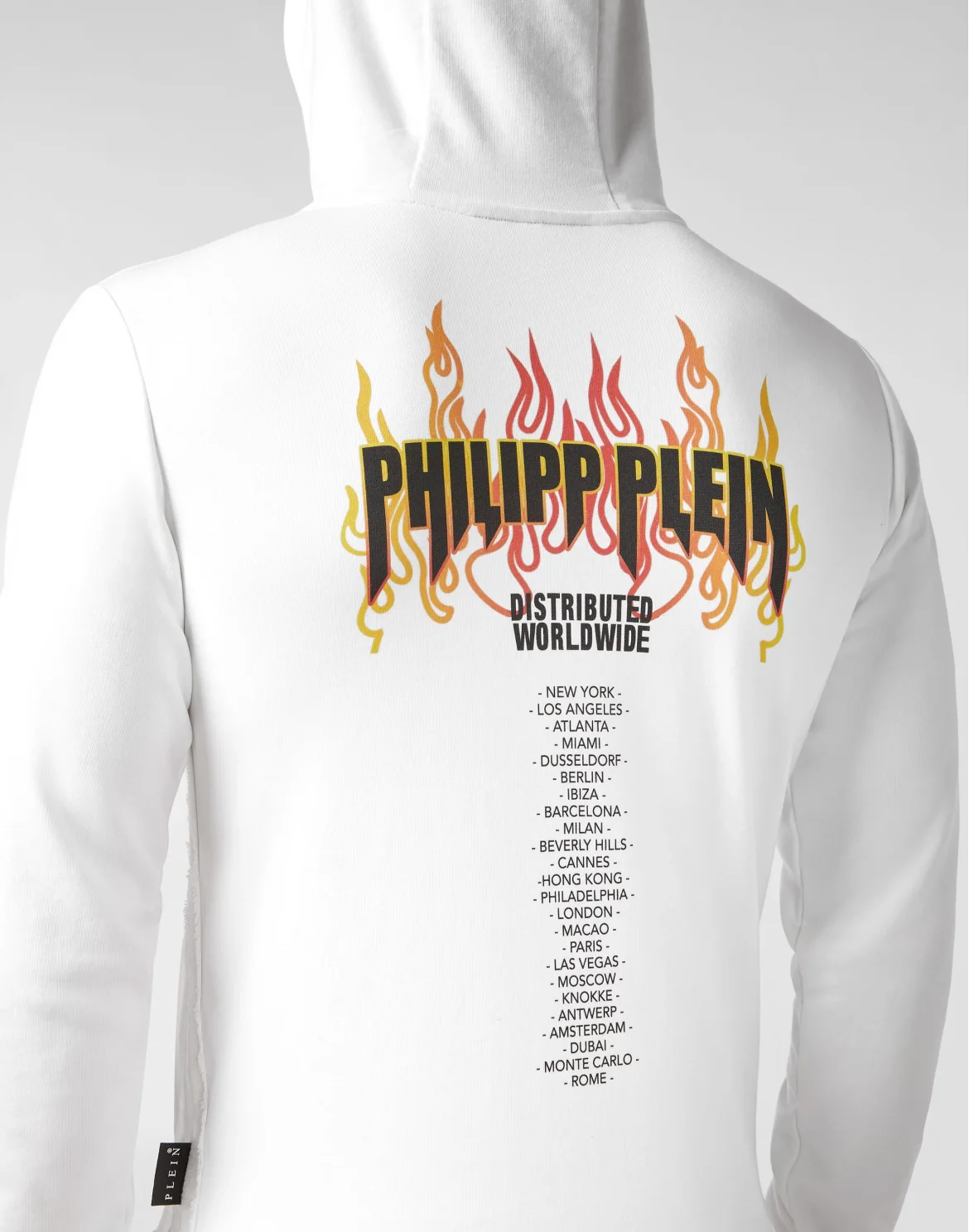 Hoodie sweatshirt Flame, цвет: Белый