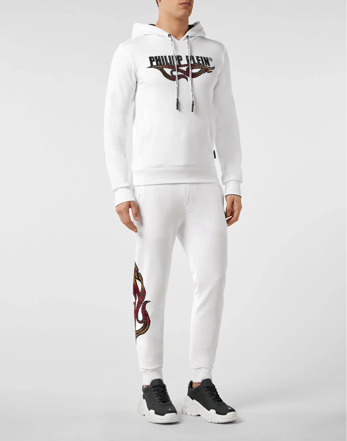 Hoodie sweatshirt Flame, цвет: Белый
