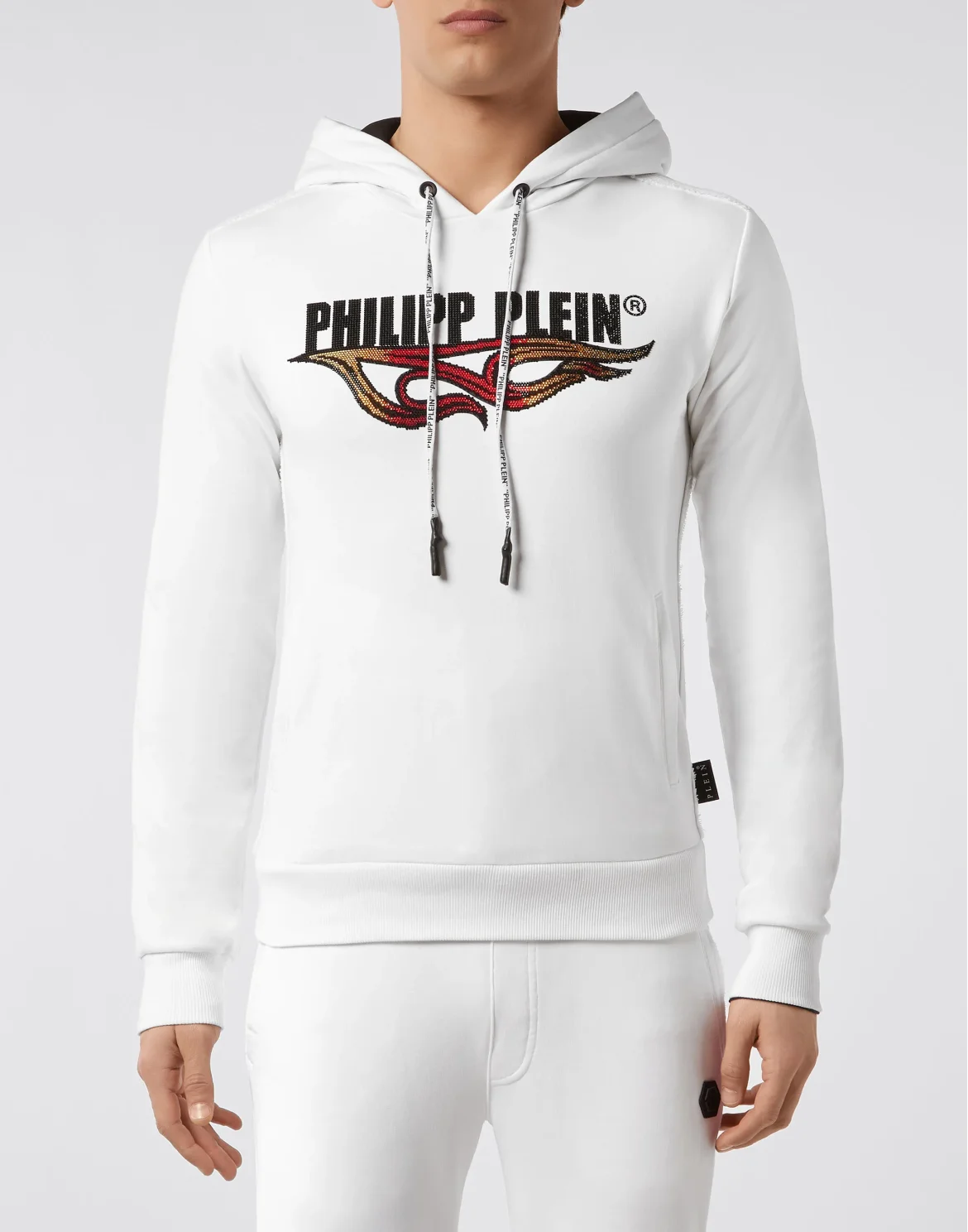 Hoodie sweatshirt Flame, цвет: Белый